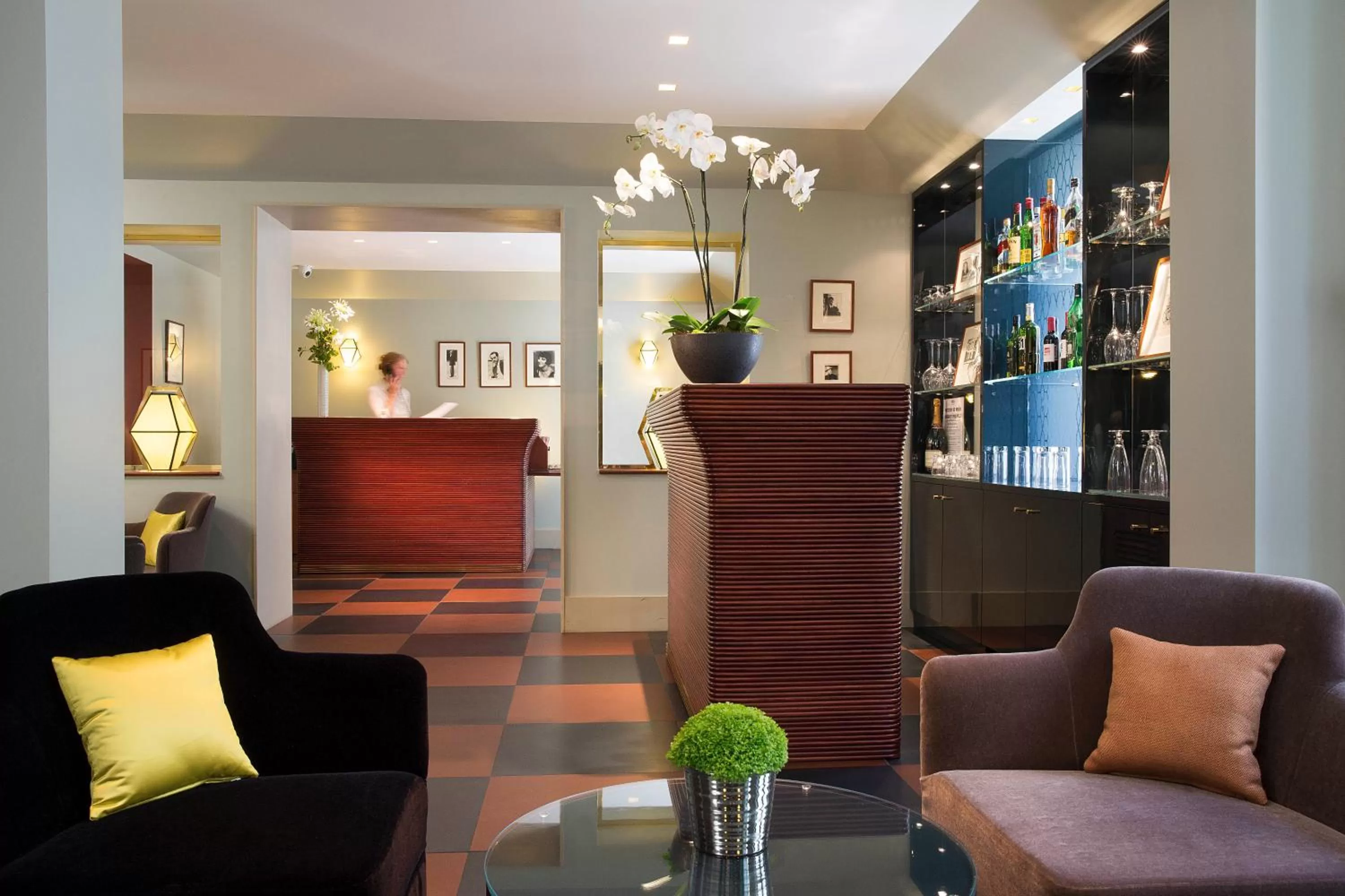 Lobby or reception in Hôtel A La Villa des Artistes