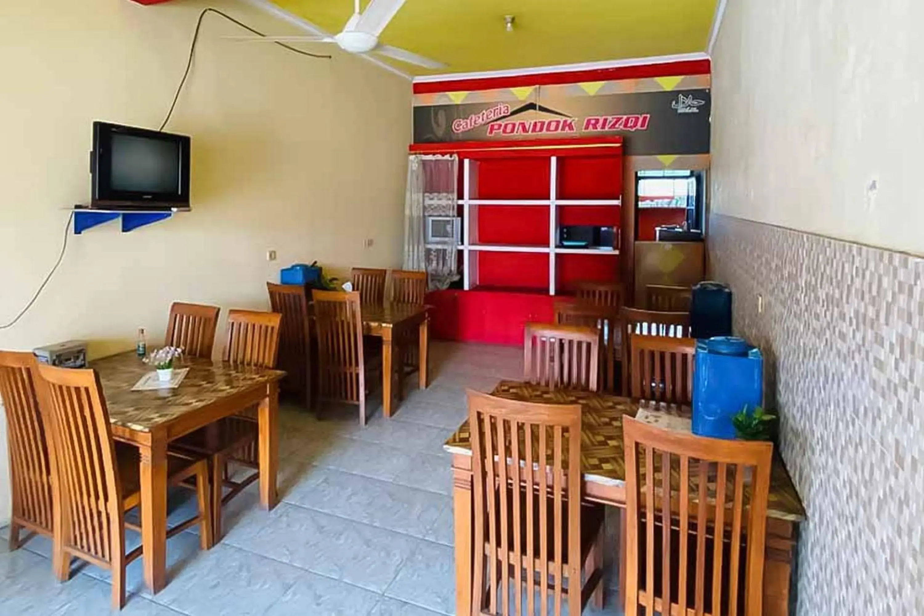 Seating area in Penginapan Pondok Rizqi