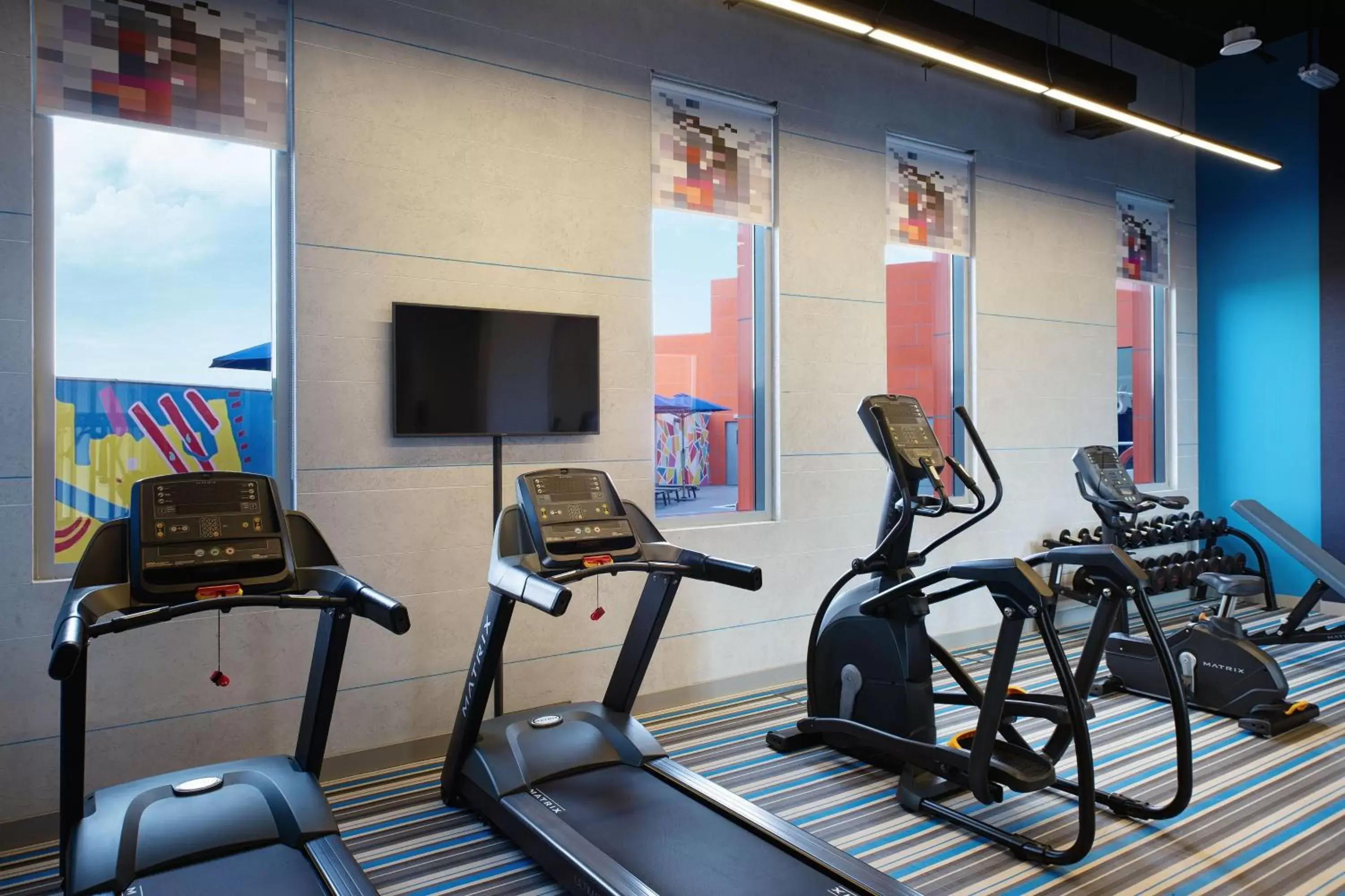 Area and facilities, Fitness Center/Facilities in Aloft Dubai South