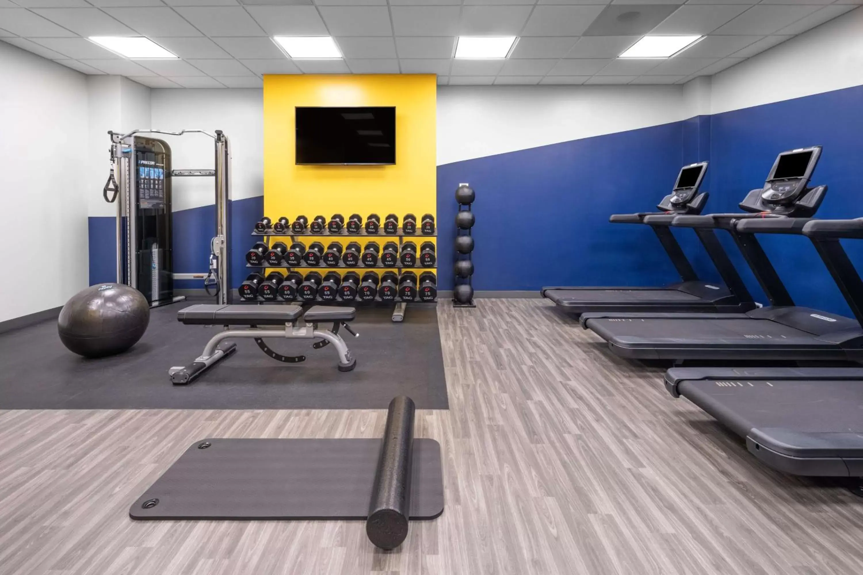 Fitness centre/facilities in Hampton Inn by Hilton Verona at Turning Stone Fitness centre/facilities in Hampton Inn by Hilton Verona at Turning Stone
