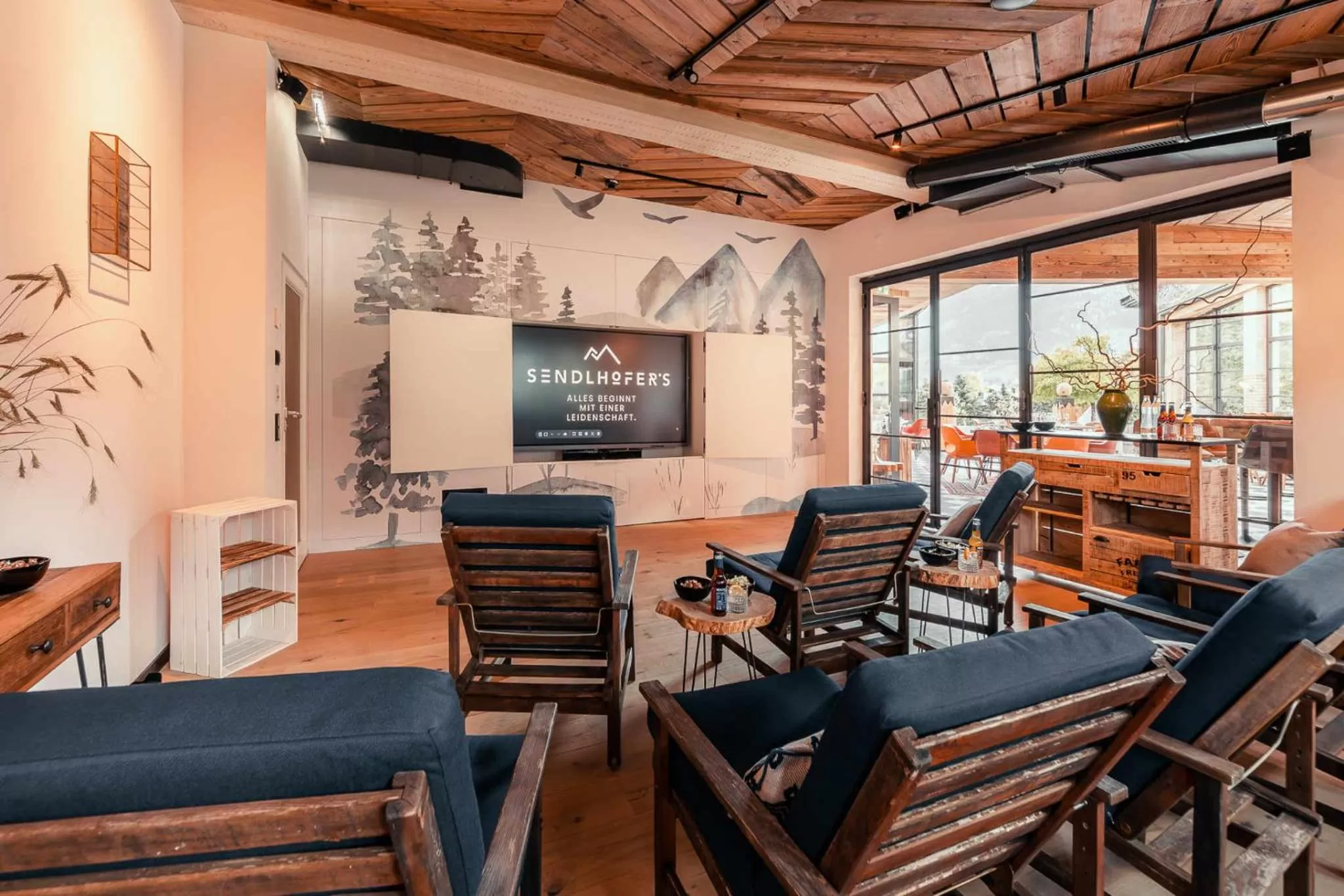 Living room in Sendlhofer's