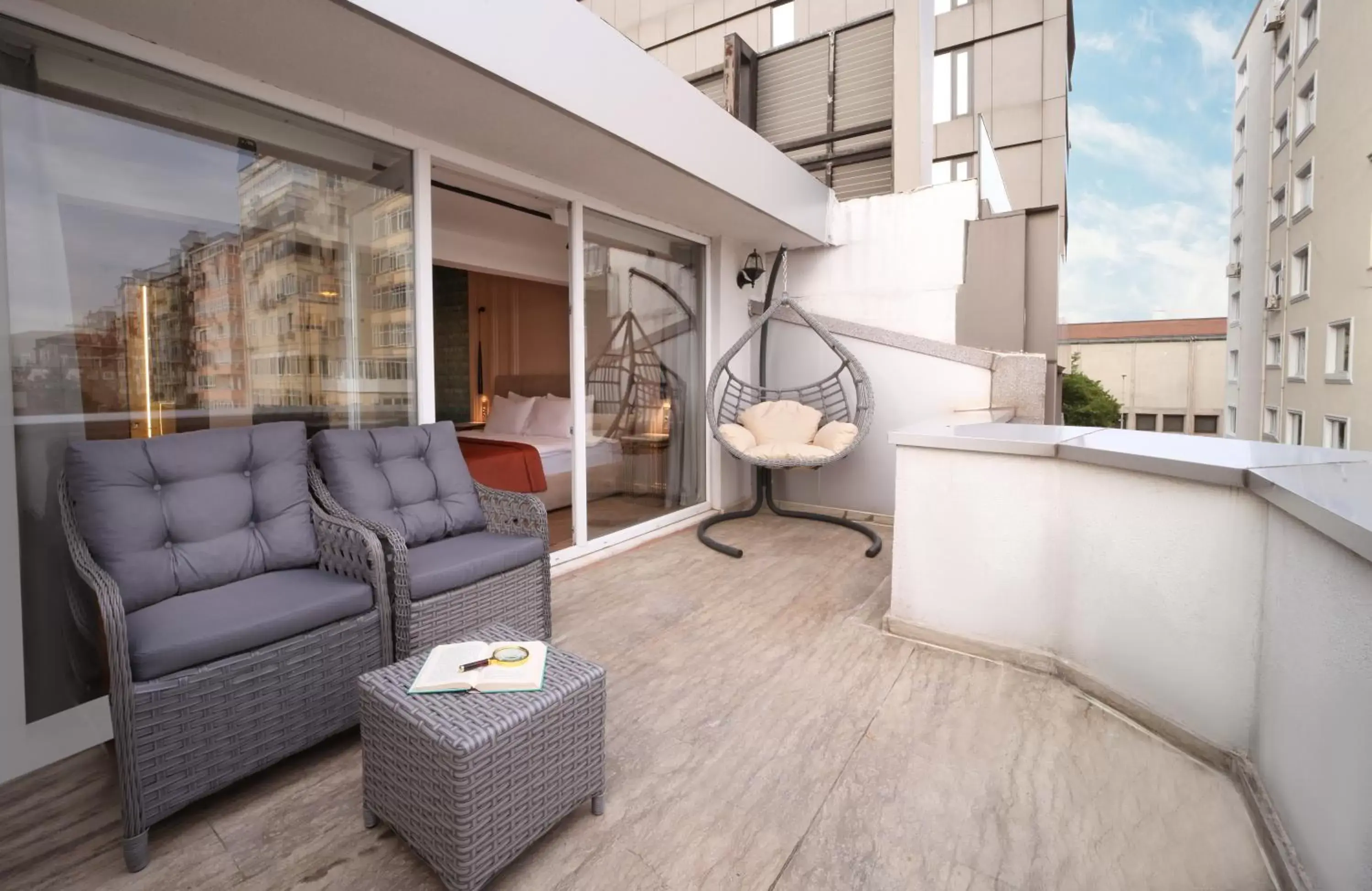 Balcony/Terrace in Harbiye Residence