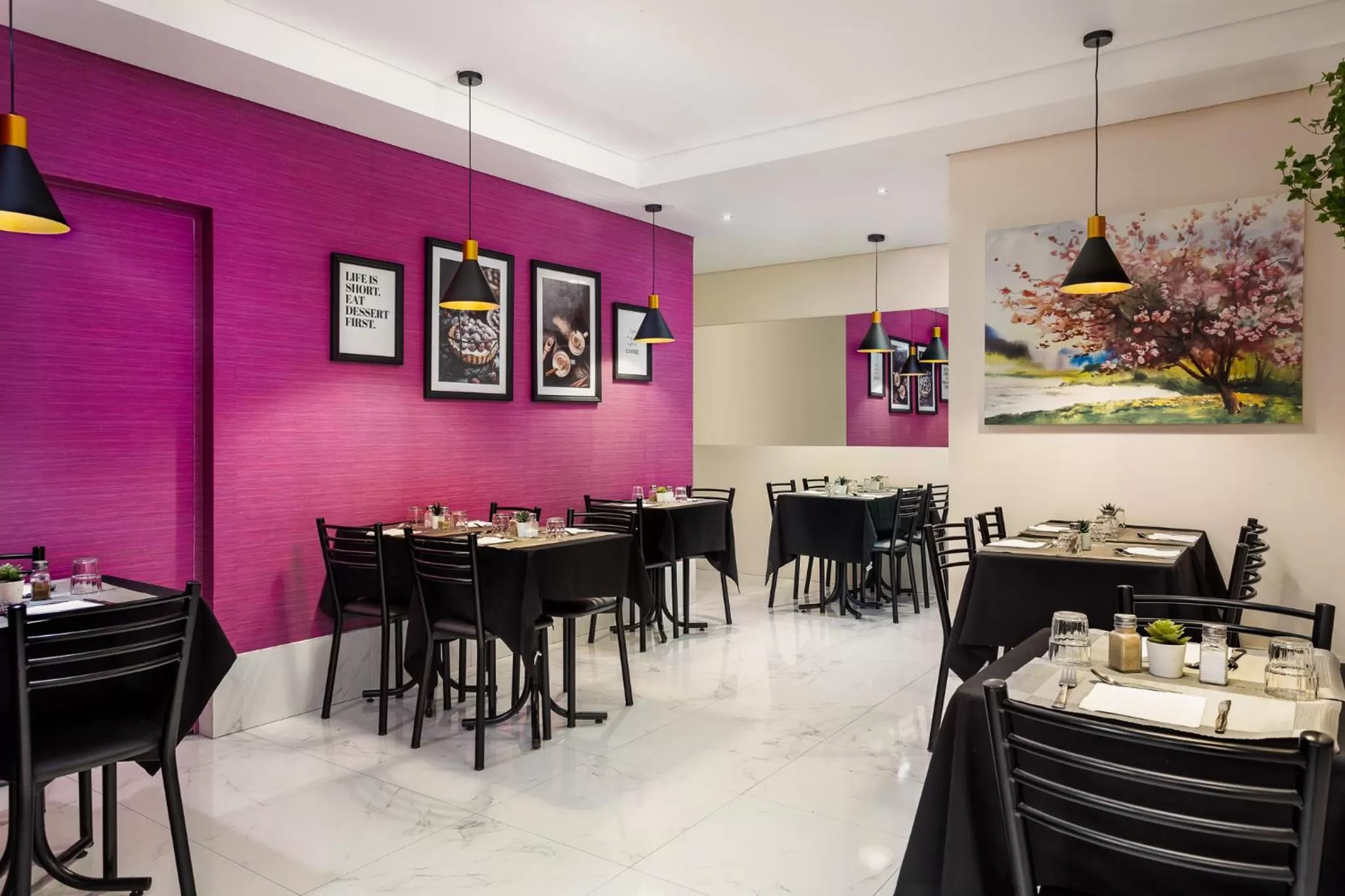 Breakfast in Hotel Luena