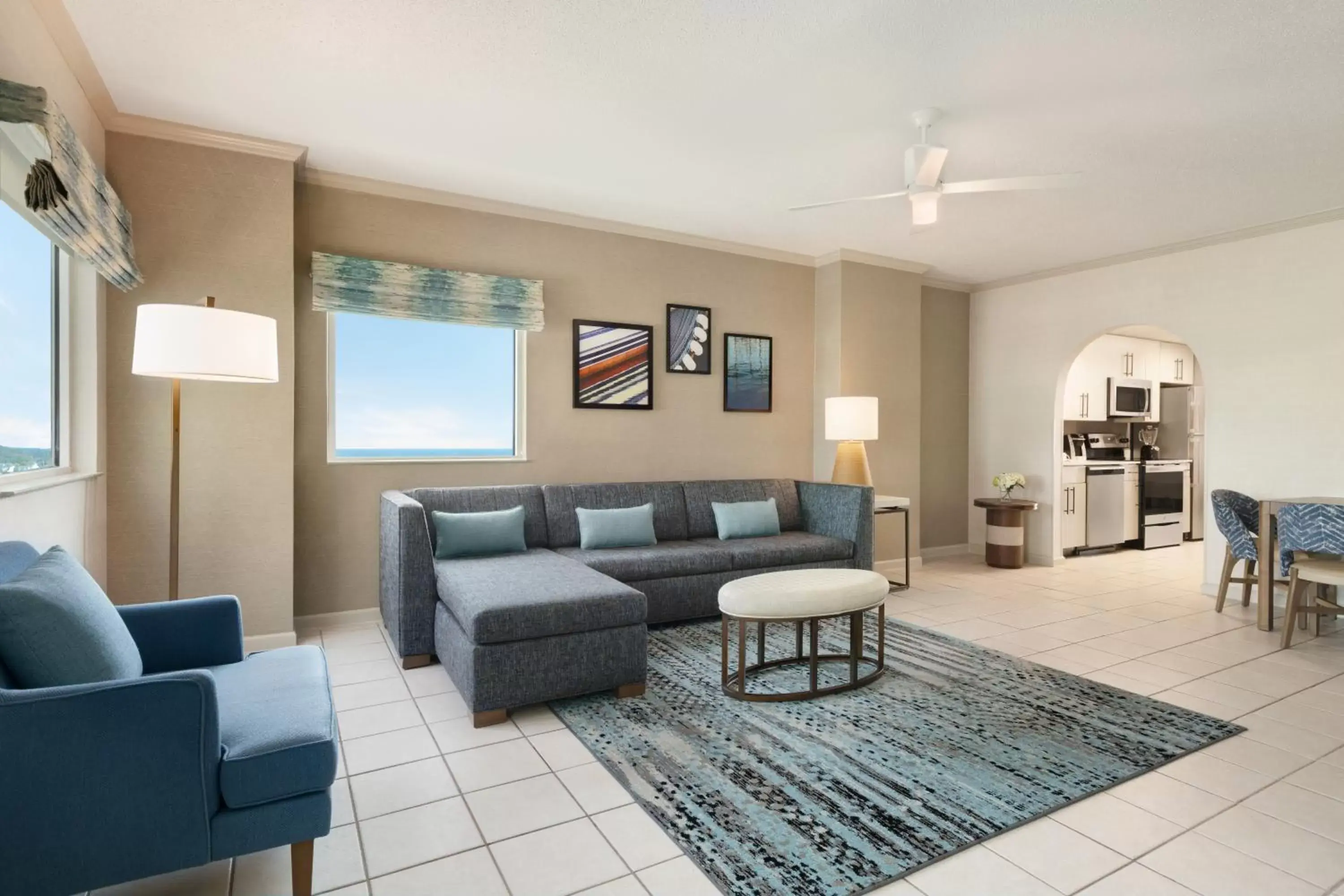 Bedroom, Seating Area in Holiday Inn & Suites Ocean City, an IHG Hotel