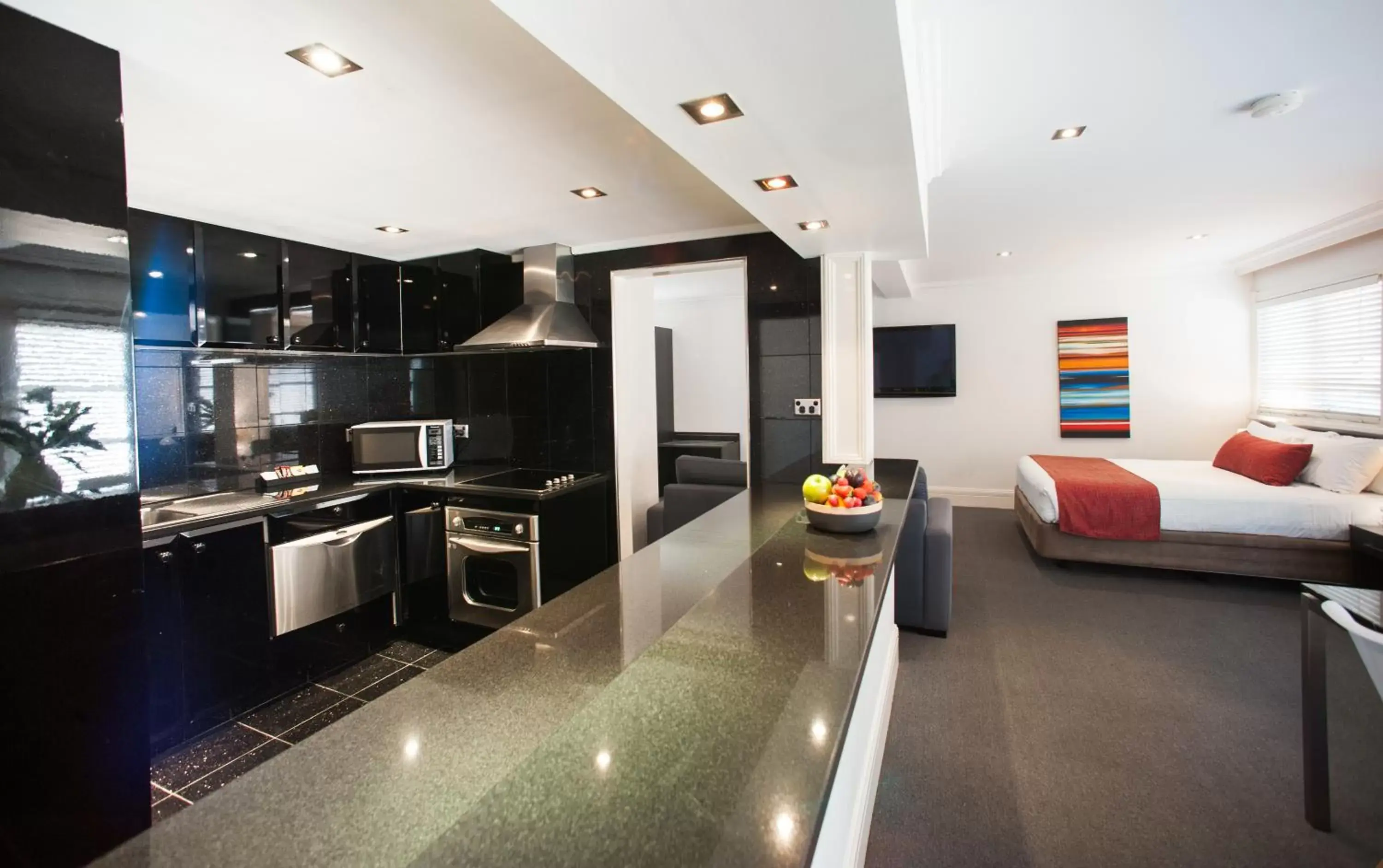 Kitchen or kitchenette, Kitchen/Kitchenette in Ramada Hotel & Suites by Wyndham Cabramatta