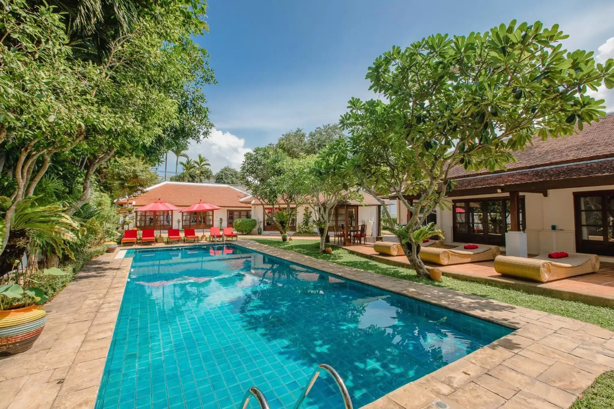 Swimming Pool in The Privilege Hotel Ezra Beach Club