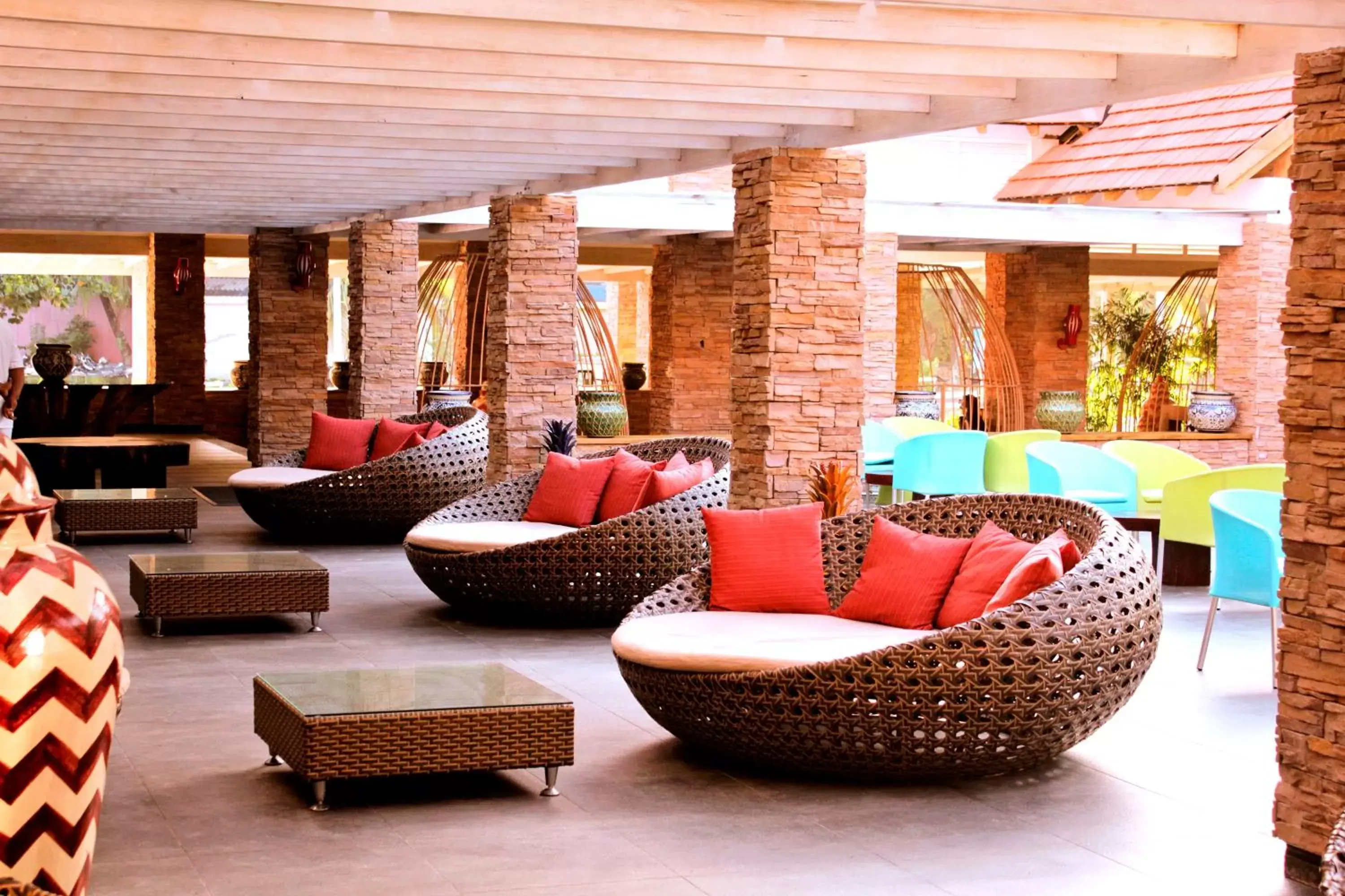 Patio in Decameron Isleño - All Inclusive