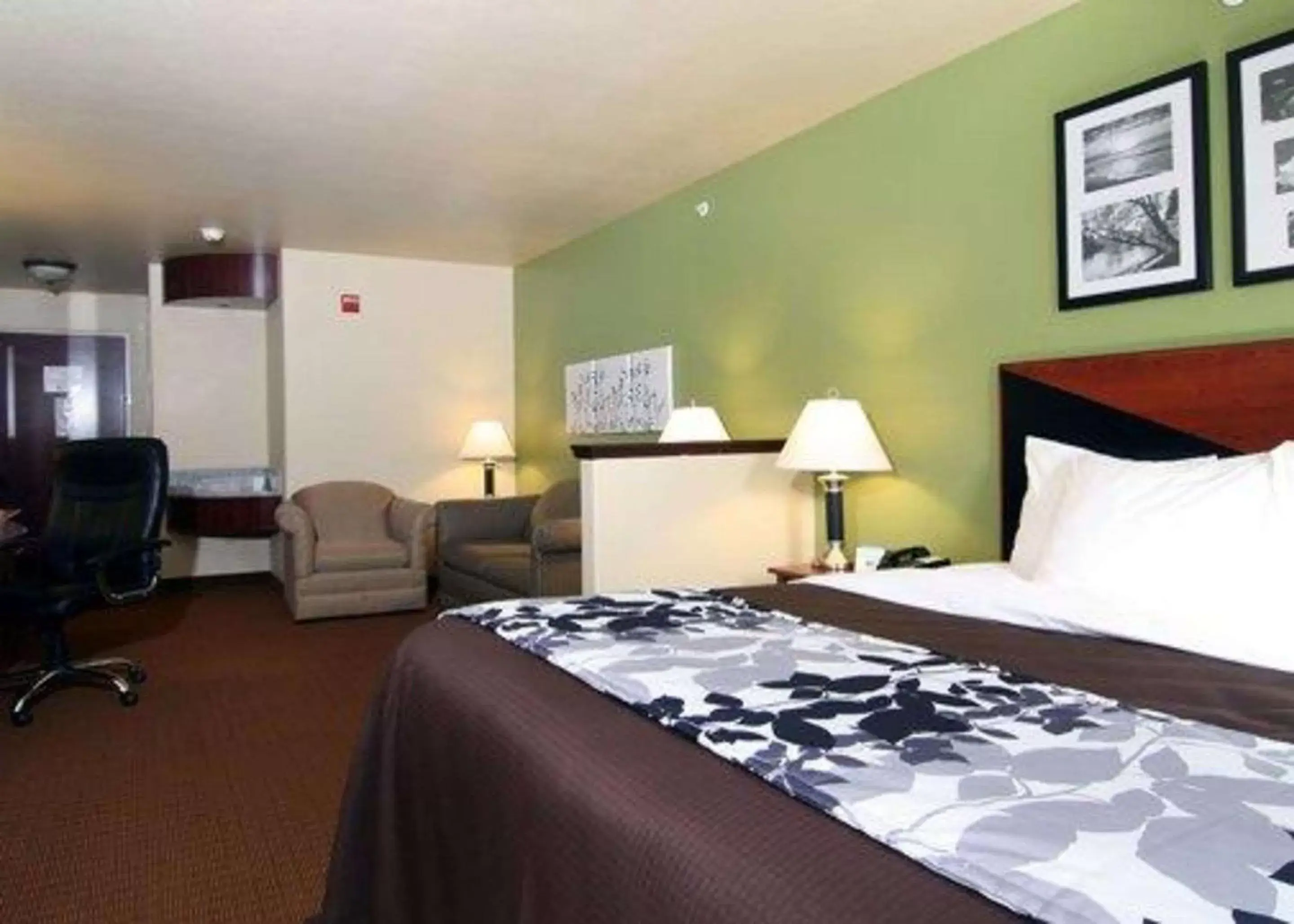 Photo of the whole room, Bed in Sleep Inn and Suites Shamrock