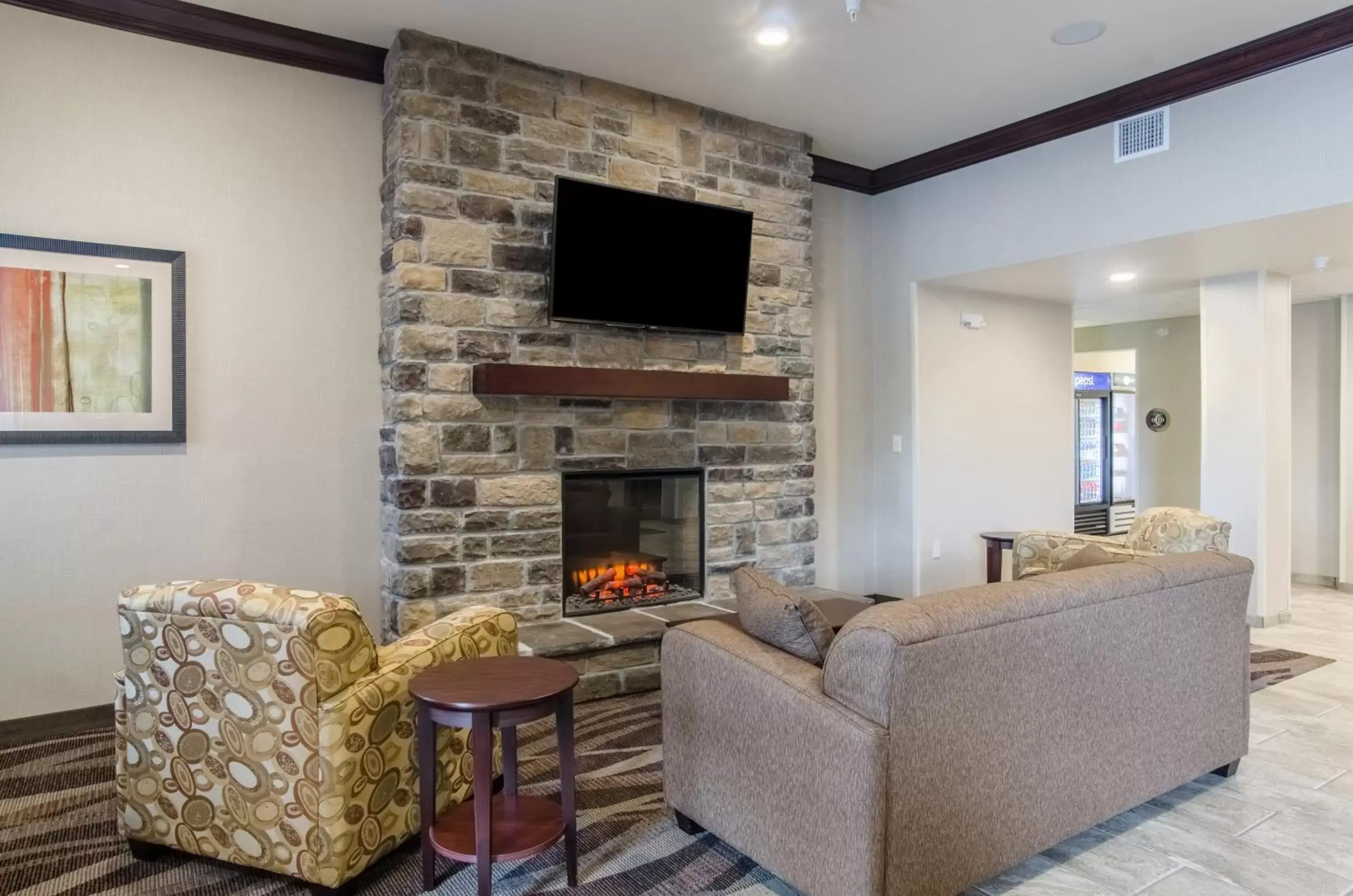 Lobby or reception, Seating Area in Cobblestone Inn & Suites - Guernsey