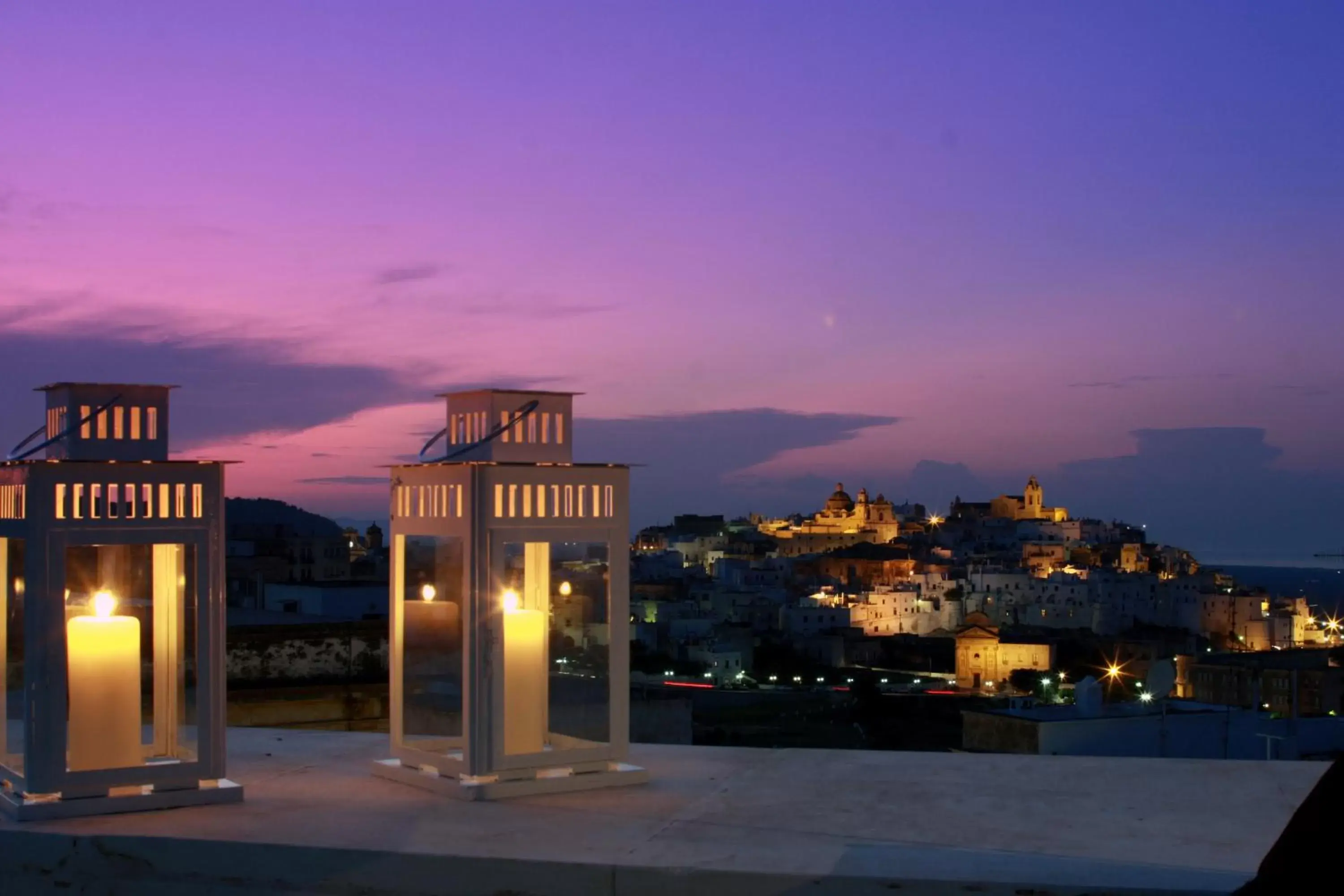 Summer, Sunrise/Sunset in OSTUNI PALACE - Hotel Bistrot & SPA