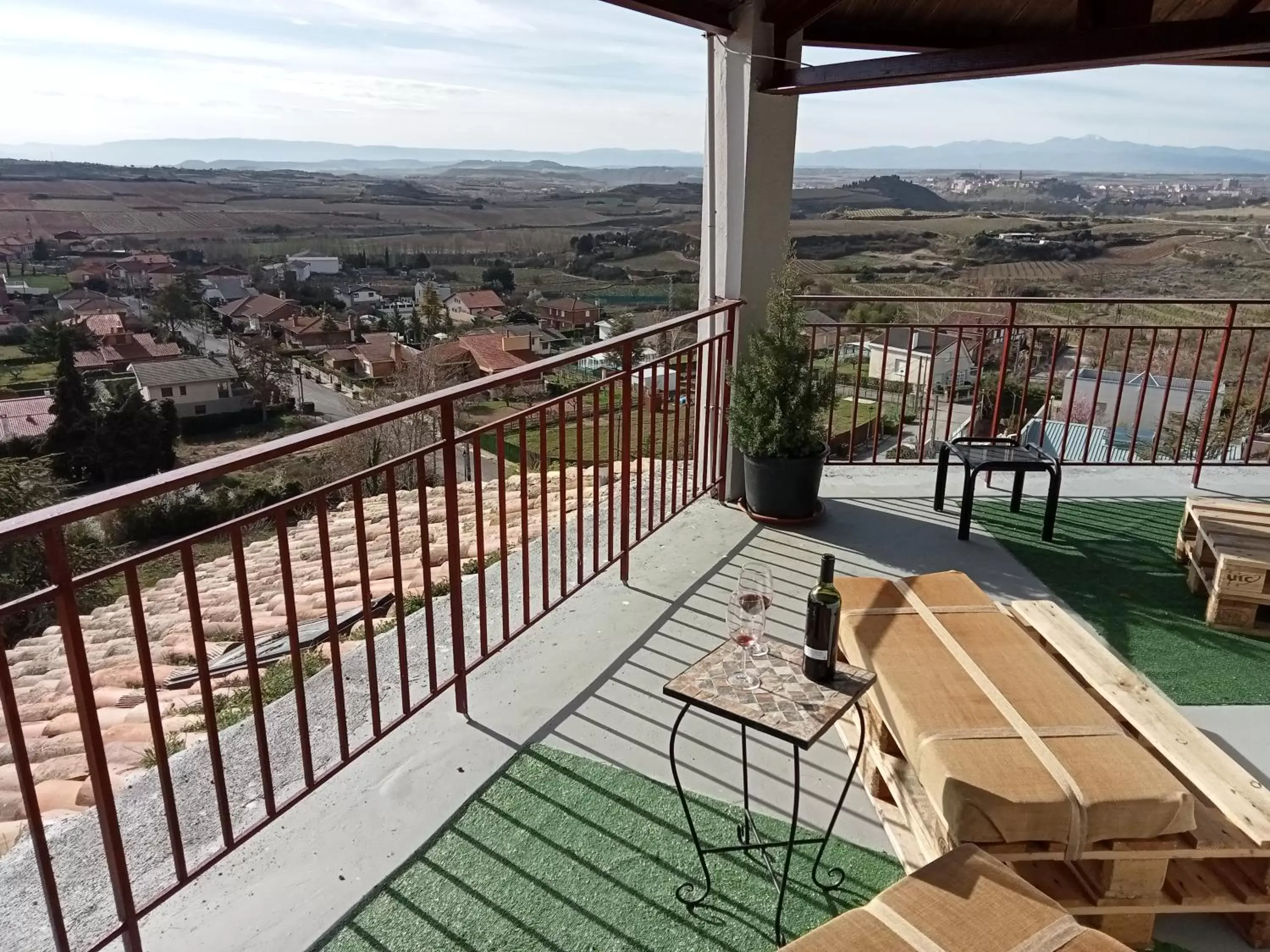 Natural landscape, Balcony/Terrace in Portal De La Rioja