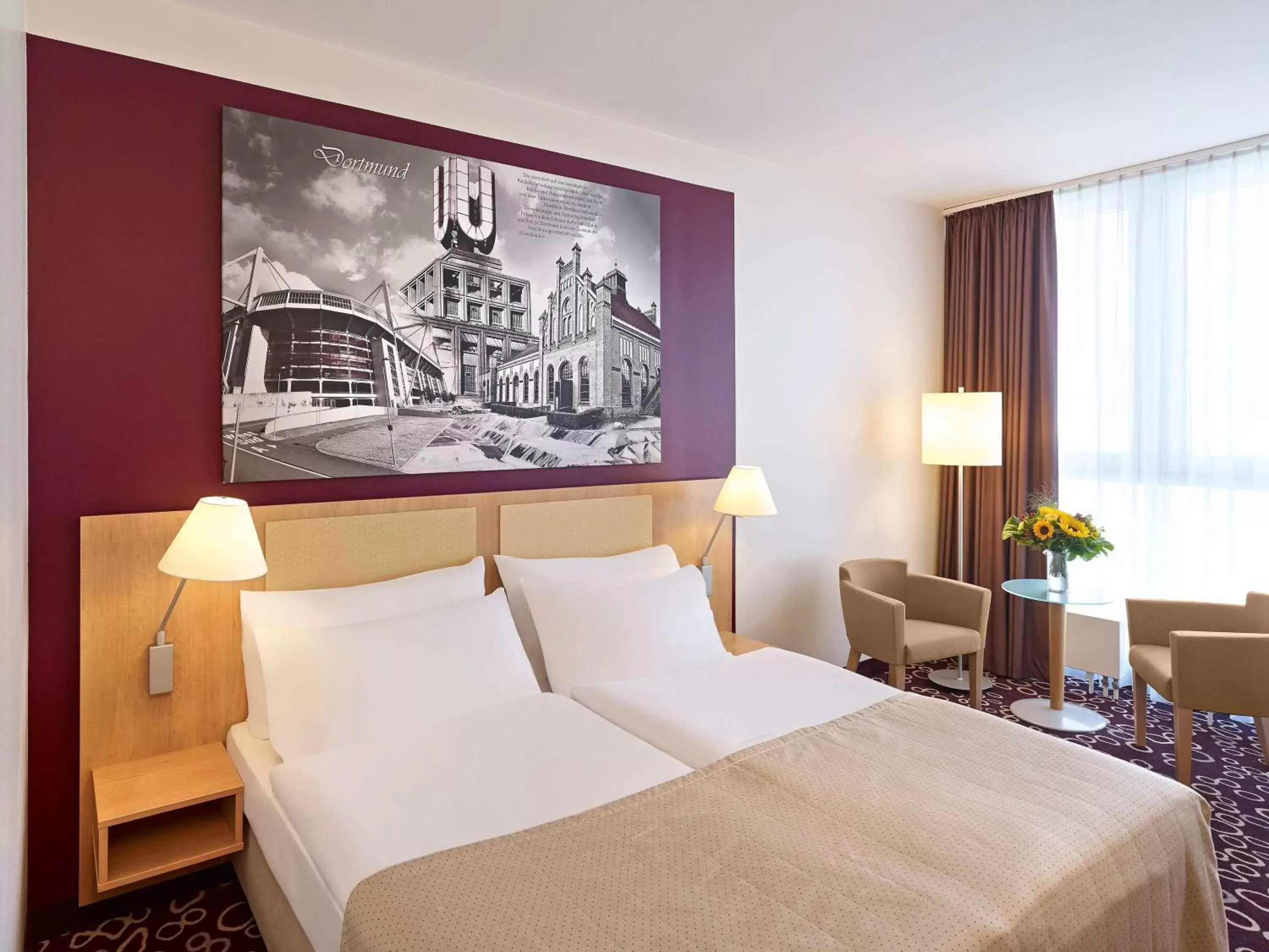 Photo of the whole room, Bed in Mercure Hotel Dortmund City