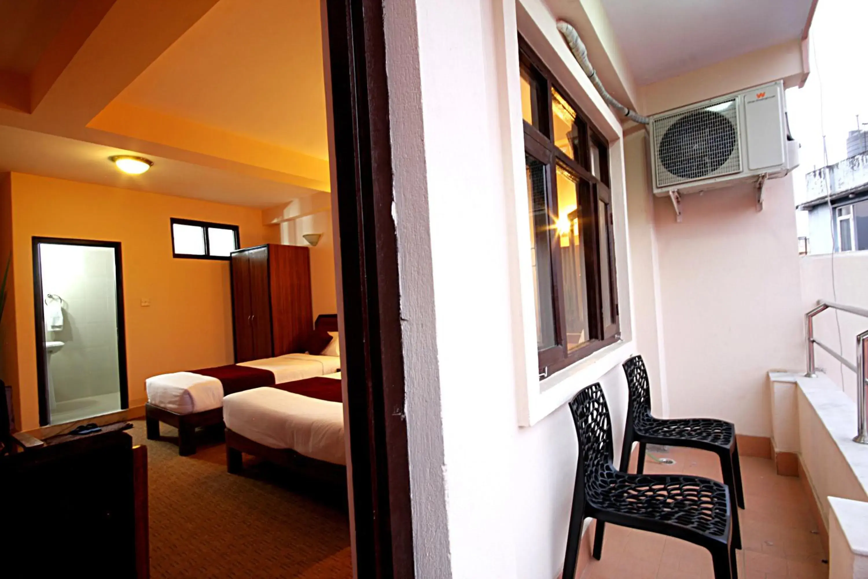 Photo of the whole room, Bed in Thamel Grand Hotel