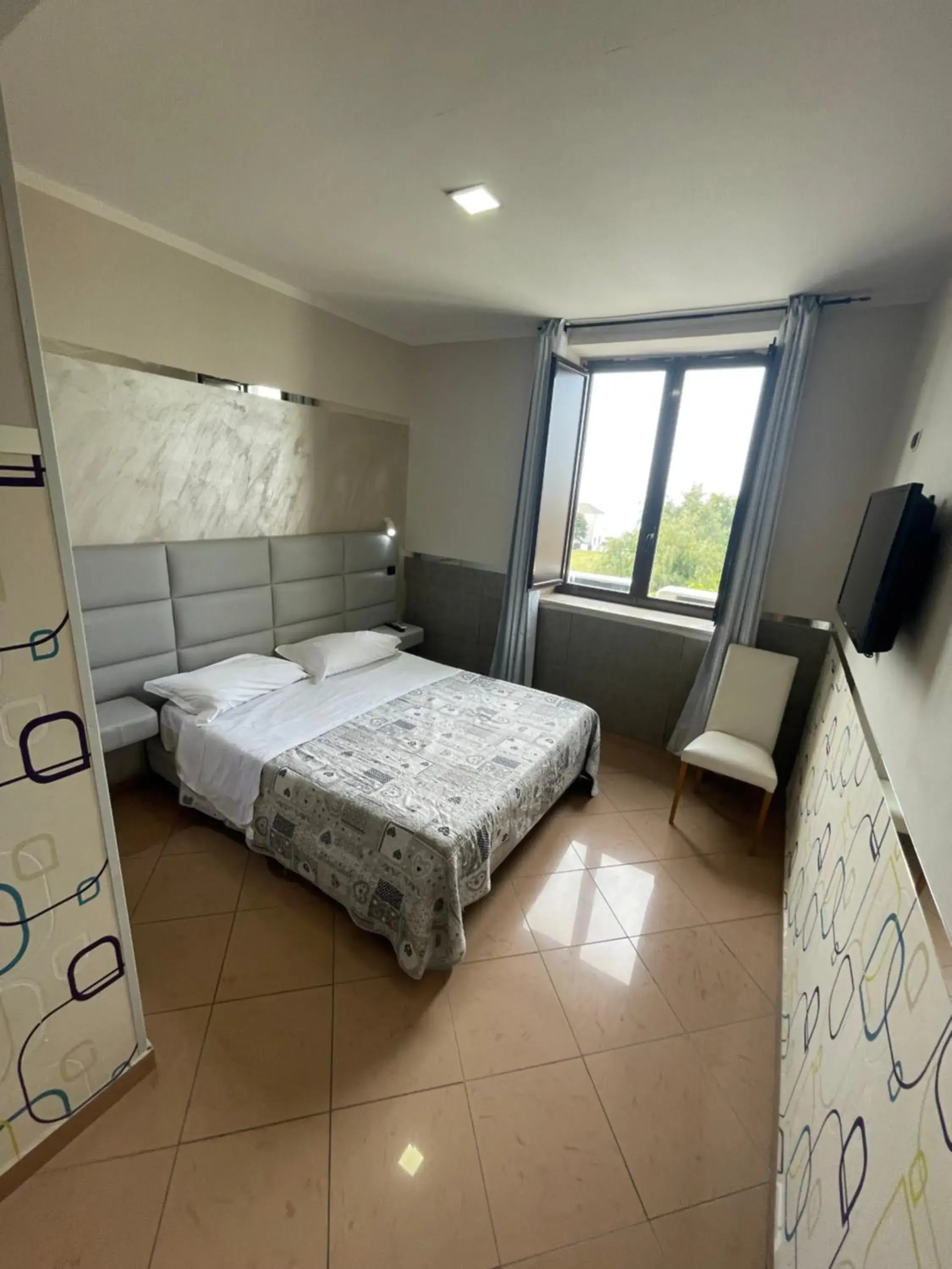 Bed in Hotel Borbonico di Pietrarsa