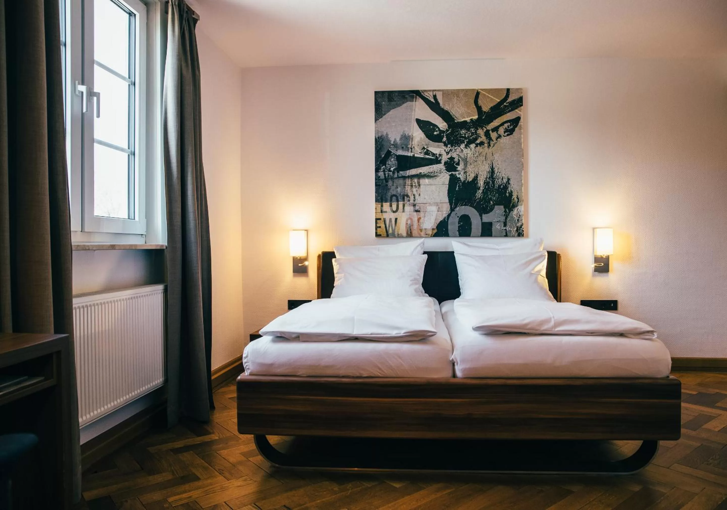 Bedroom, Bed in Boutique-Hotel Bayerischer Hof