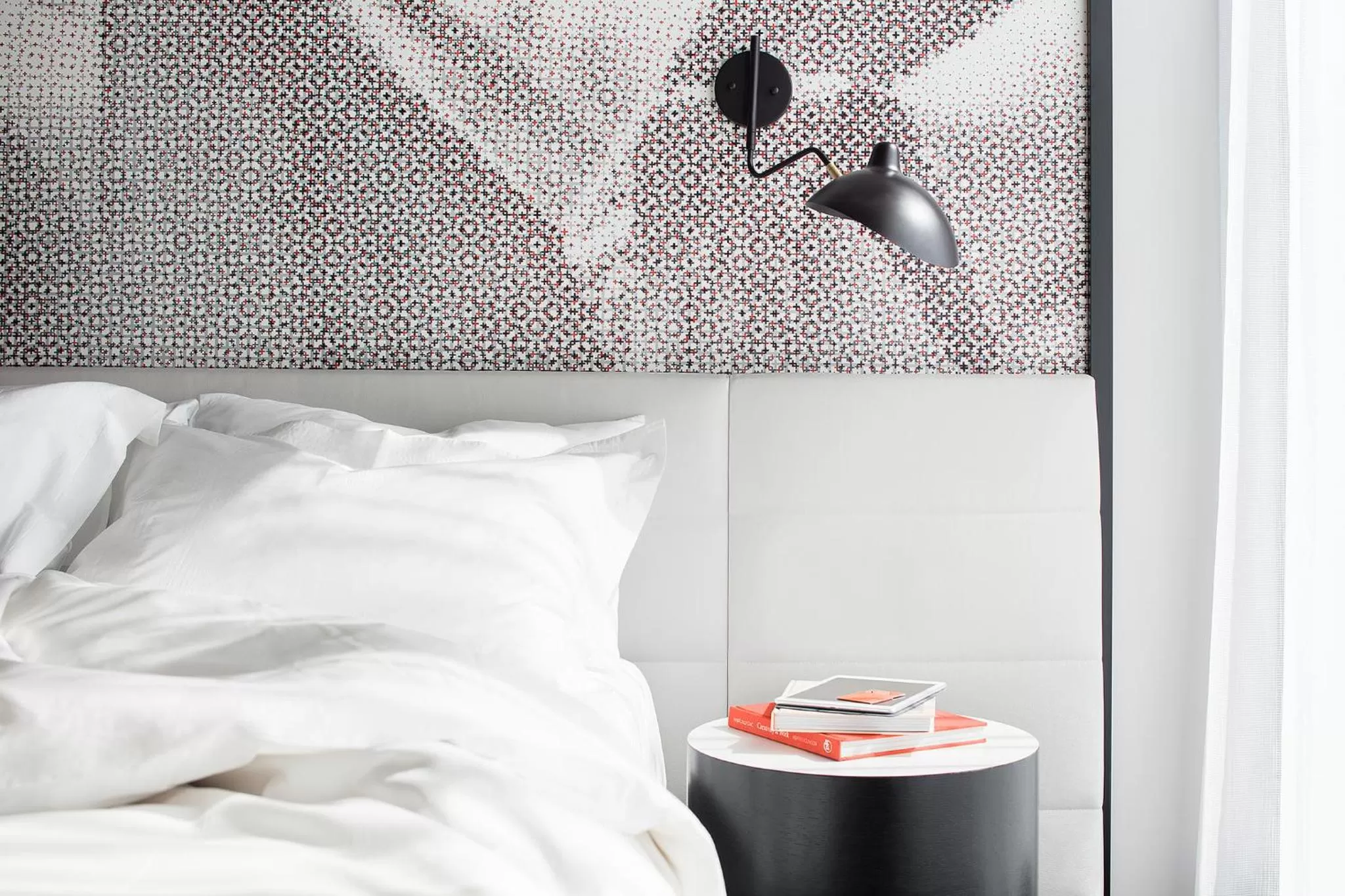 Bedroom, Bed in Hôtel Escad Quartier DIX30