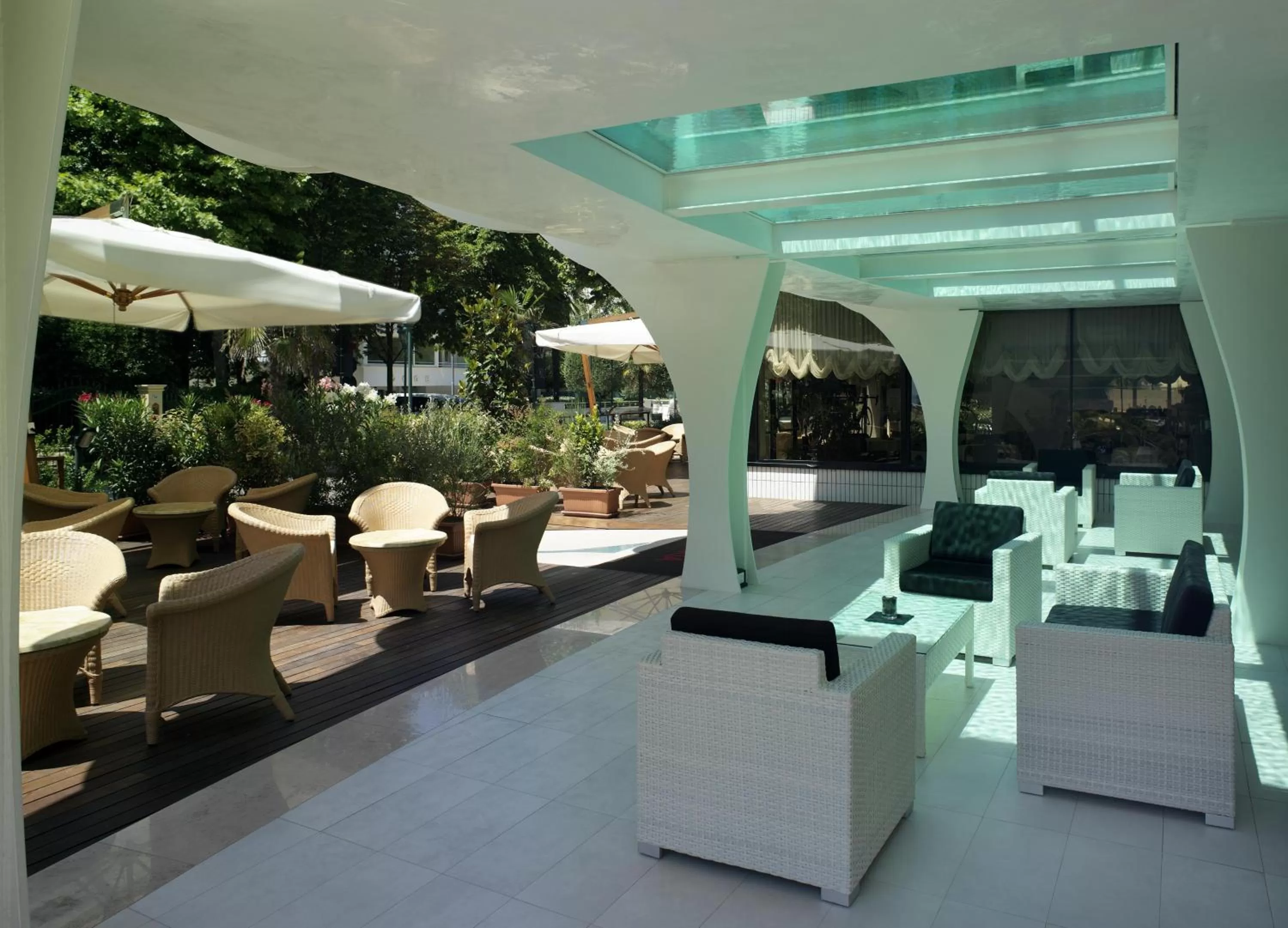 Balcony/Terrace in Hotel Boemia