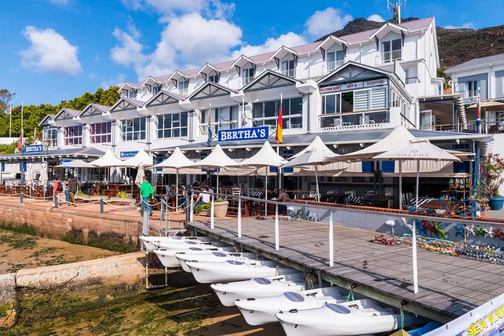 Property building in Simon's Town Quayside Hotel