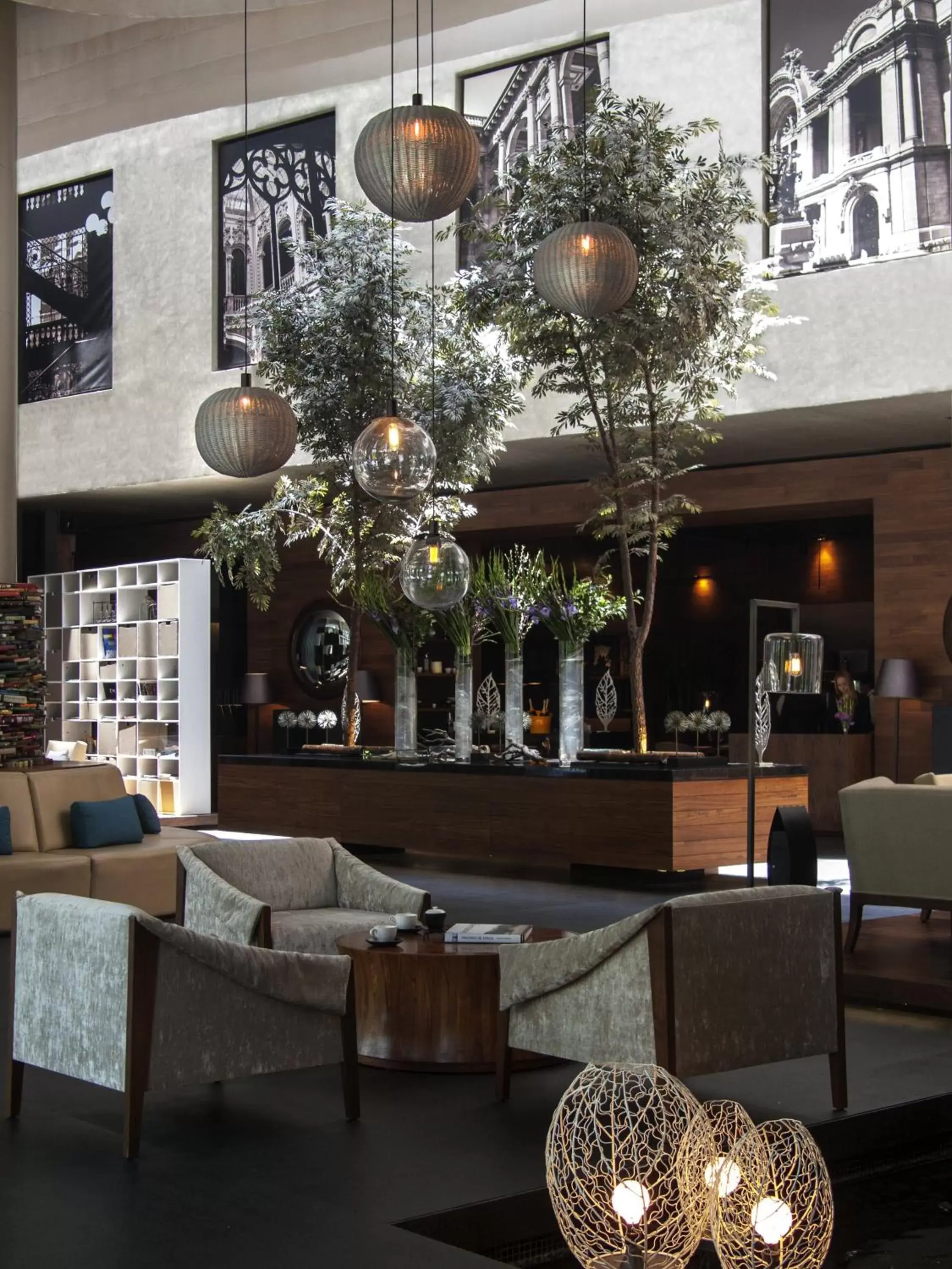 Lobby or reception, Lounge/Bar in Live Aqua Urban Resort Mexico