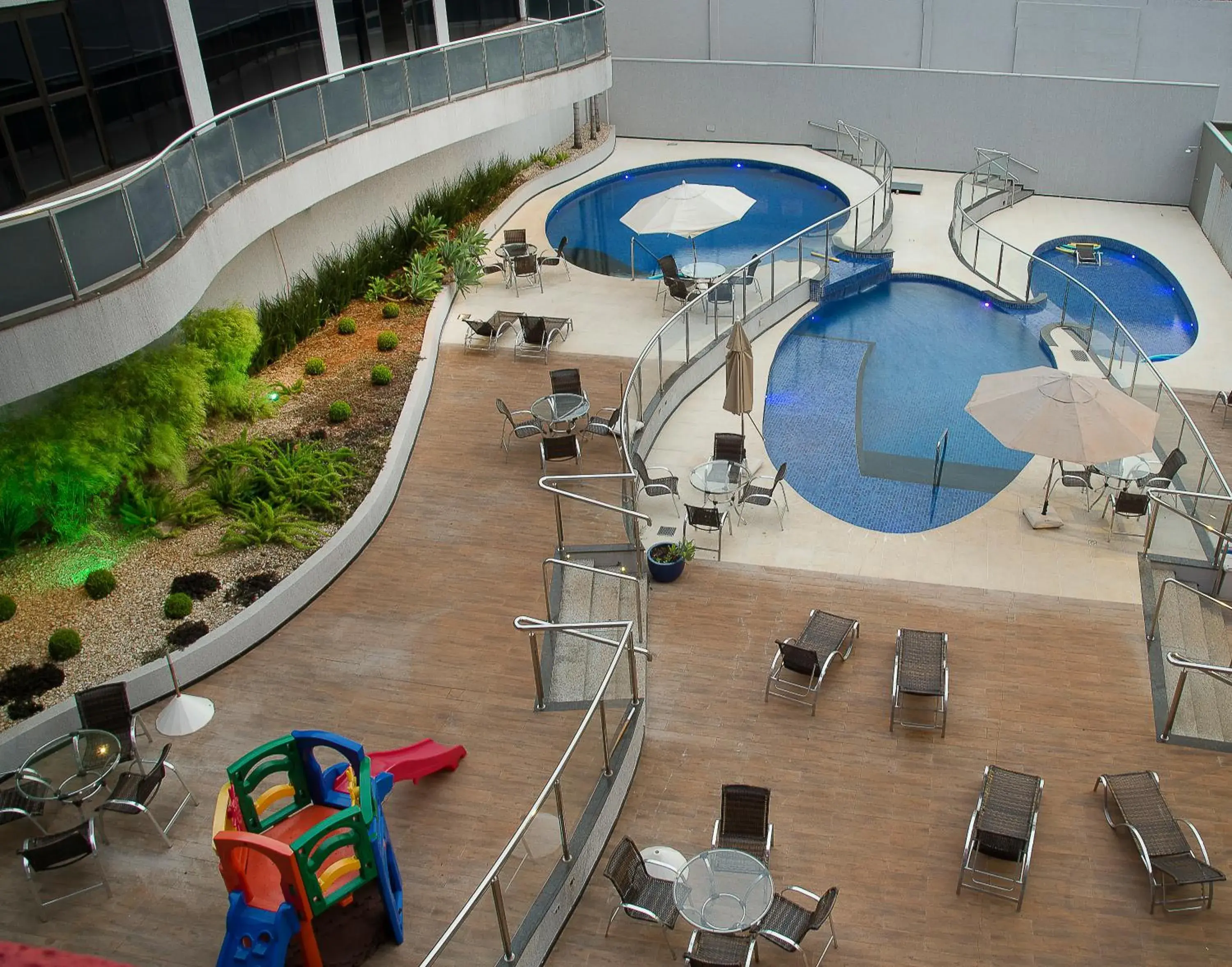 Swimming pool, Pool View in Foz Plaza Hotel