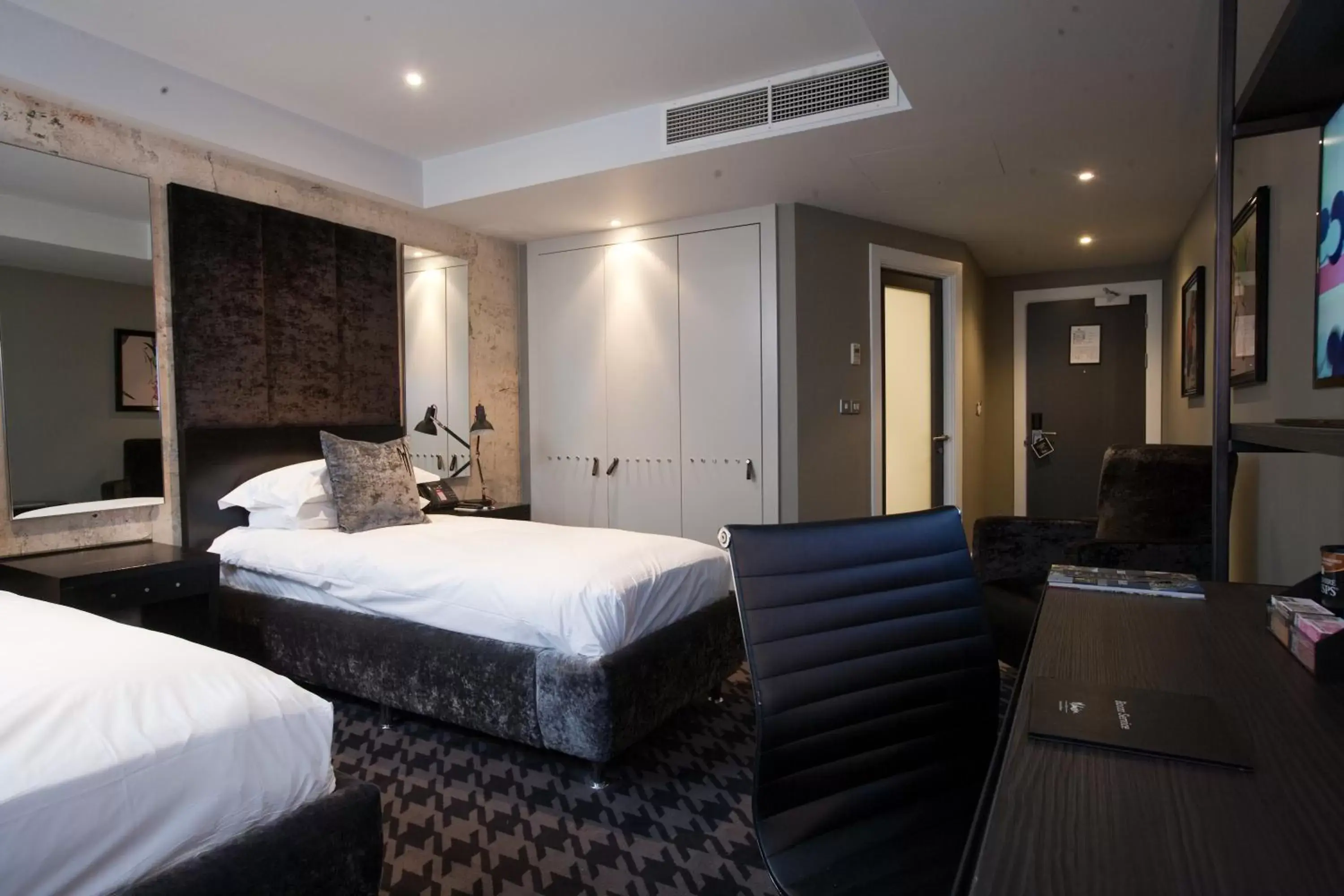 Bedroom, Bed in Malmaison Birmingham