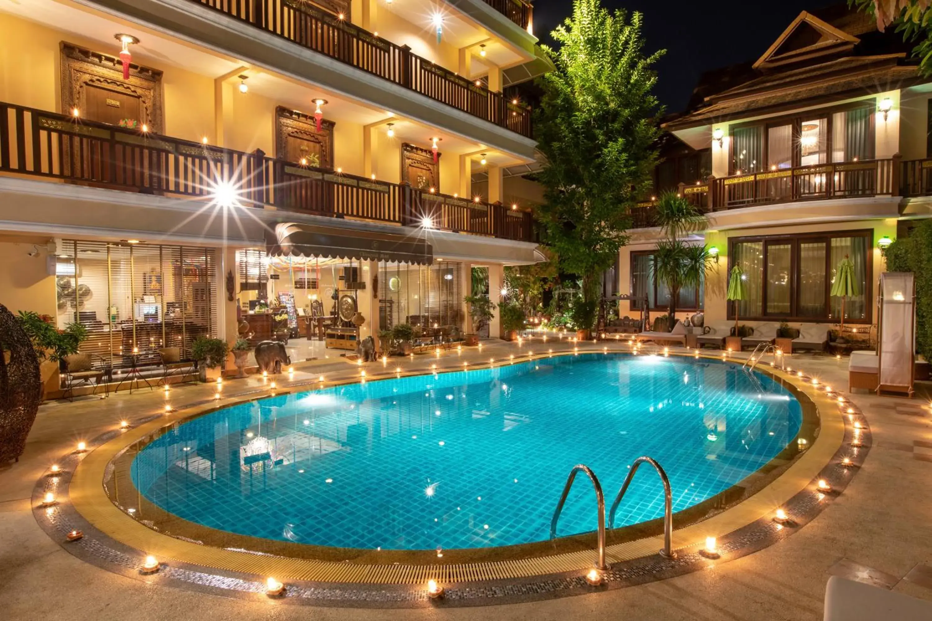 Property building, Swimming Pool in At Chiang Mai - SHA Extra Plus