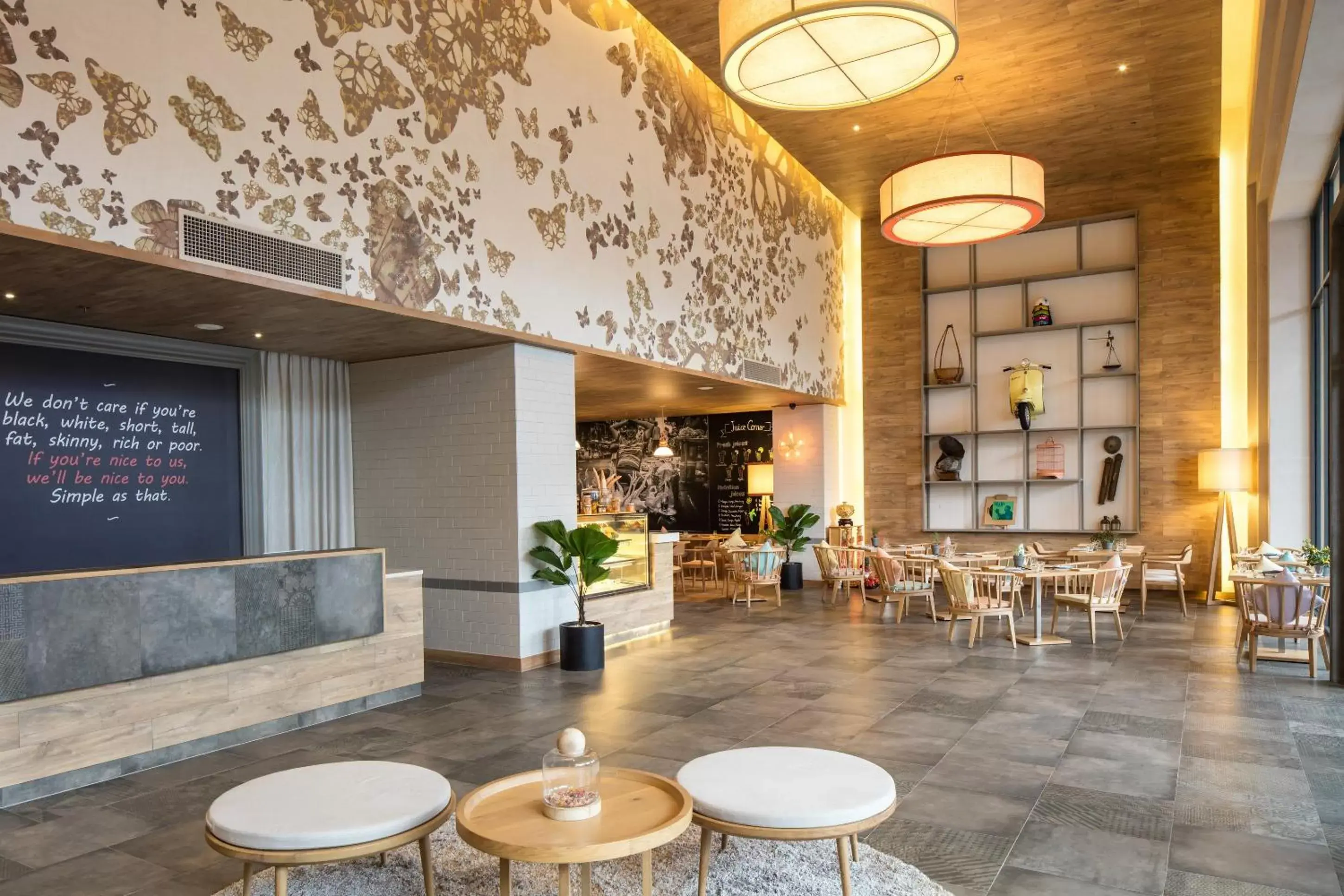 Lobby or reception in Fusion Suites Saigon Lobby or reception in Fusion Suites Saigon