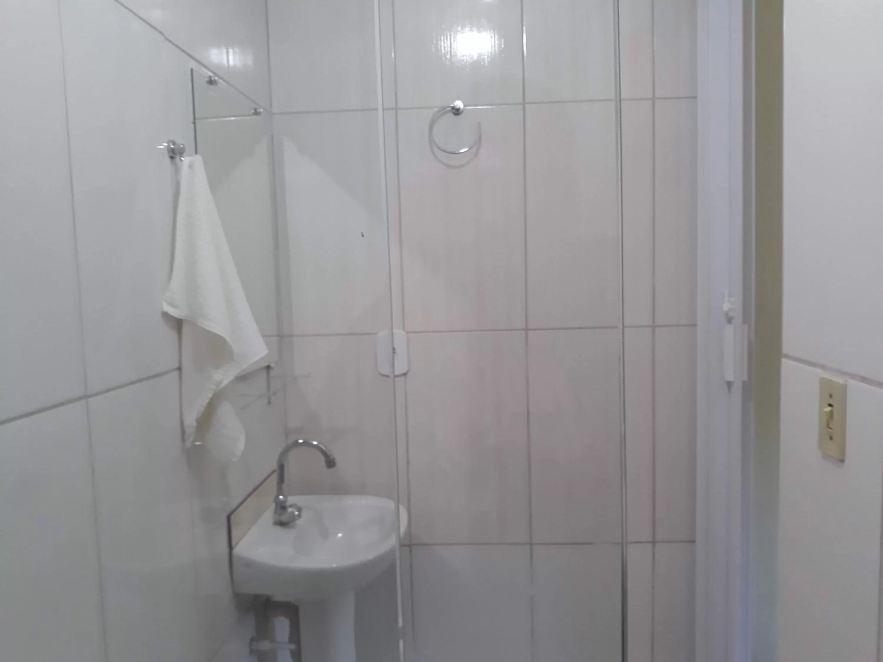 Bathroom in Pousada do Ribeirão