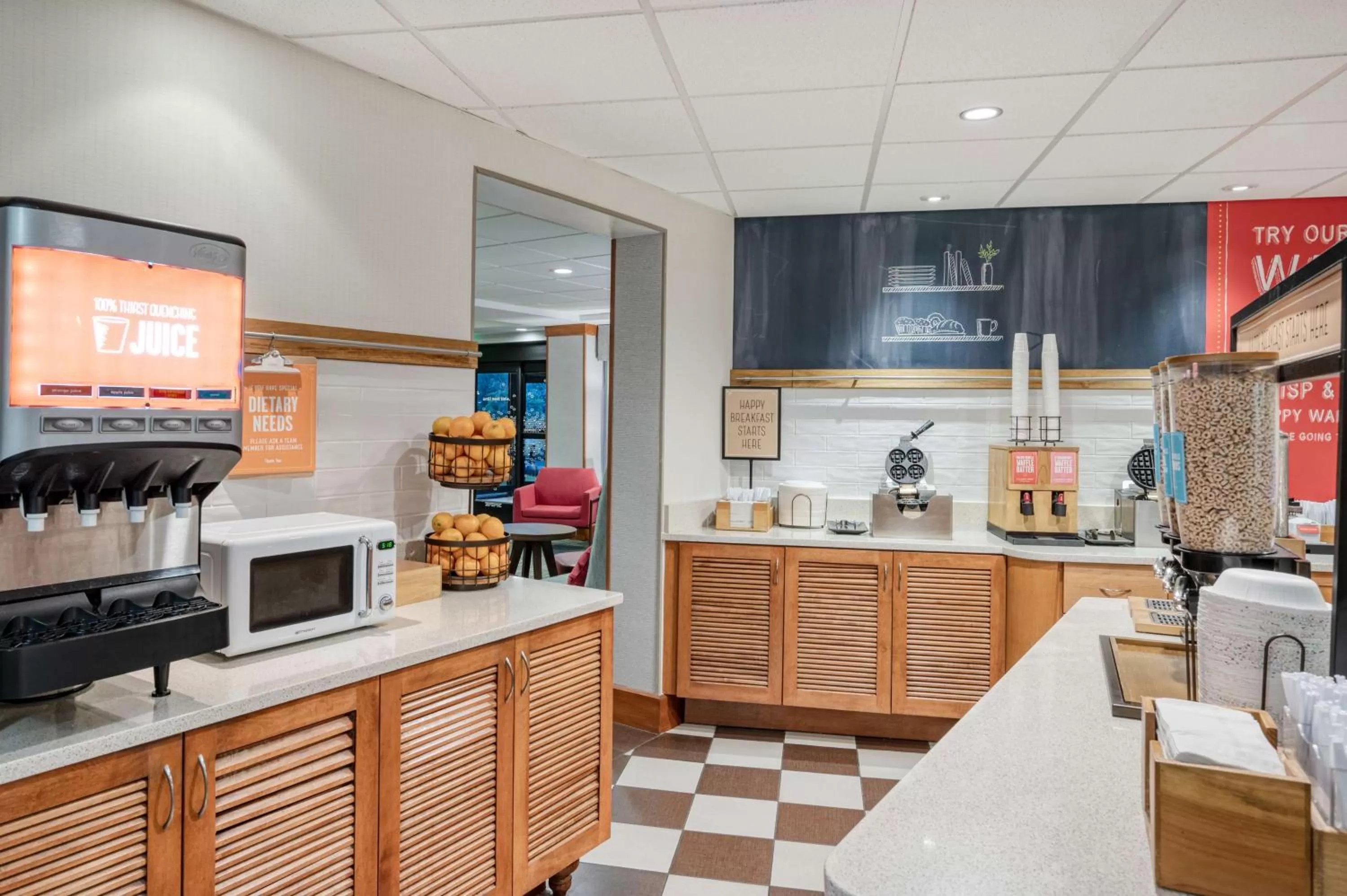 Breakfast in Hampton Inn Baltimore/White Marsh