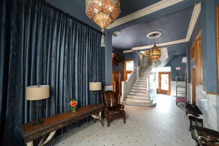 Lobby or reception, Seating Area in Frontier Hotel Pawhuska