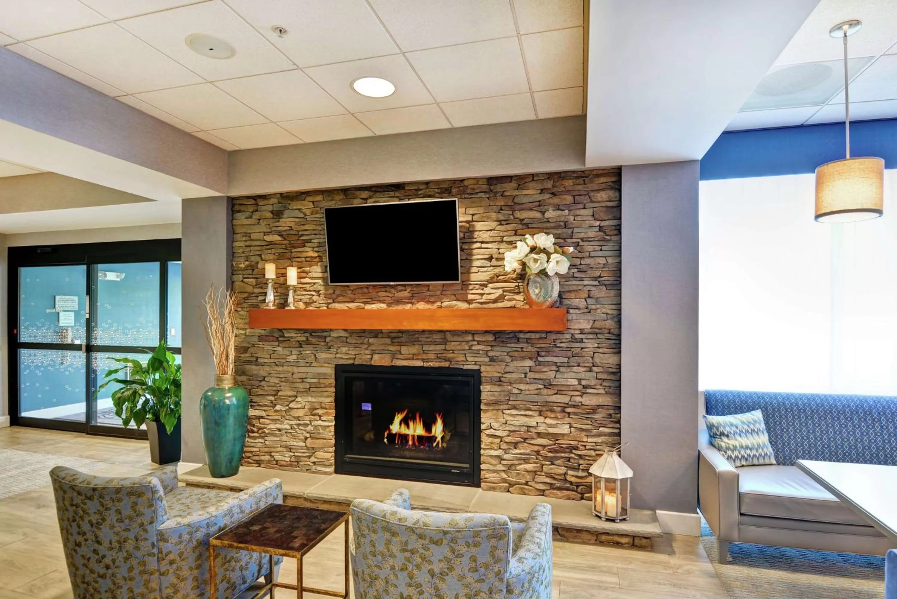 Lobby or reception in Hampton Inn Sayre