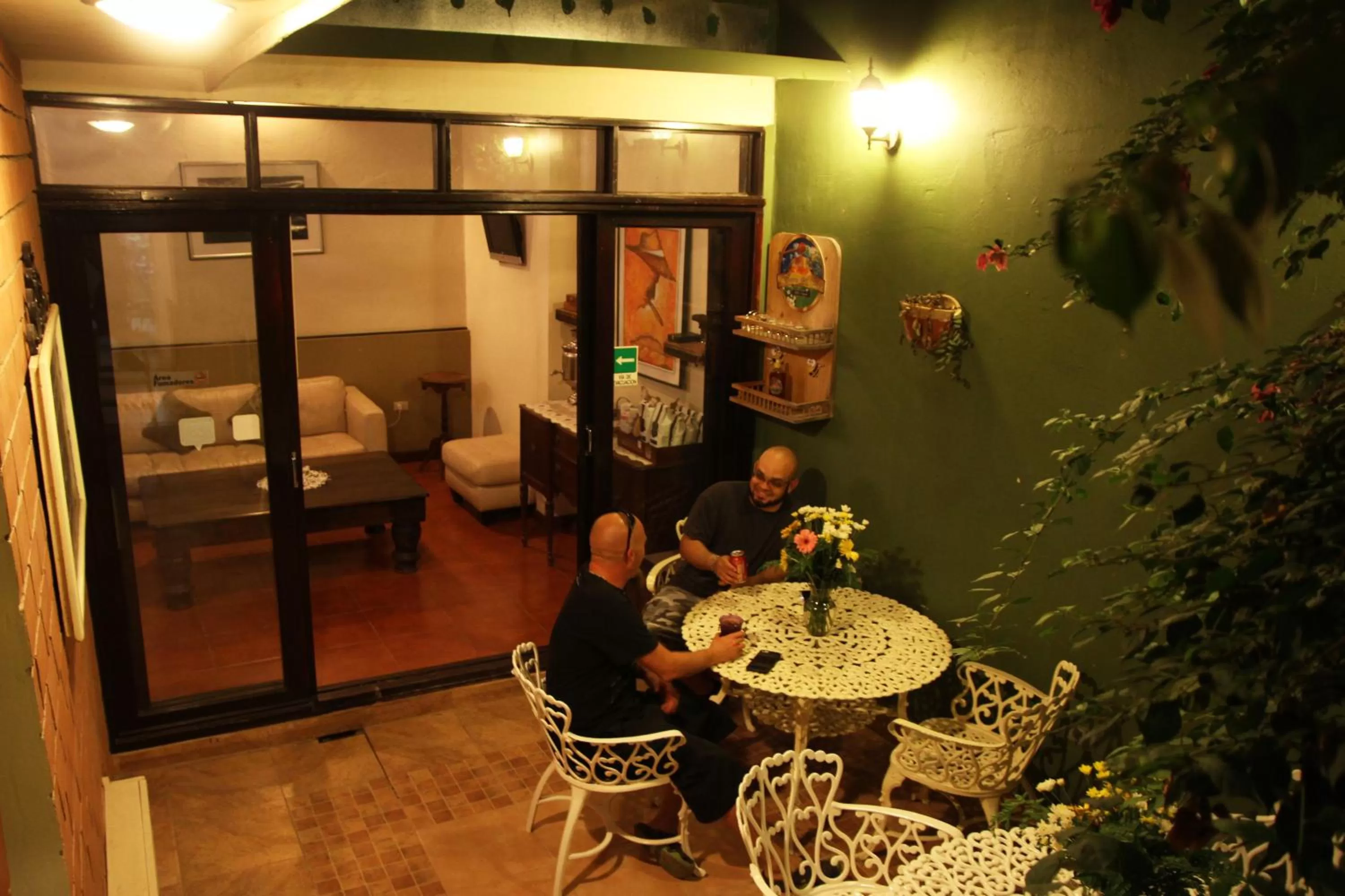 Patio in Hotel Los Altos Esteli