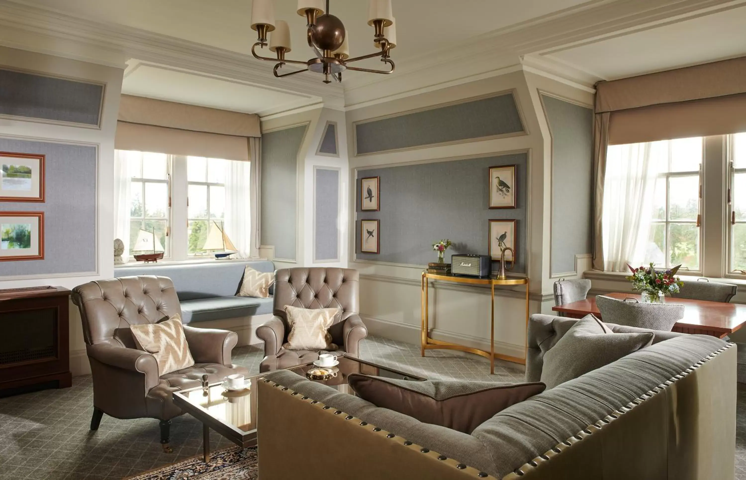 Living room, Seating Area in The Gleneagles Hotel