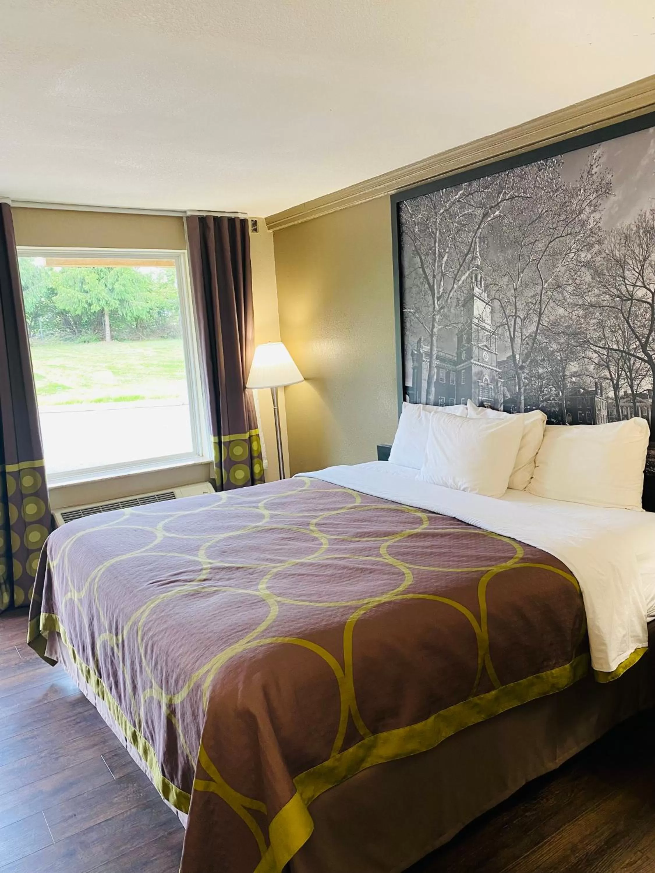 Bed in Super 8 by Wyndham Danville