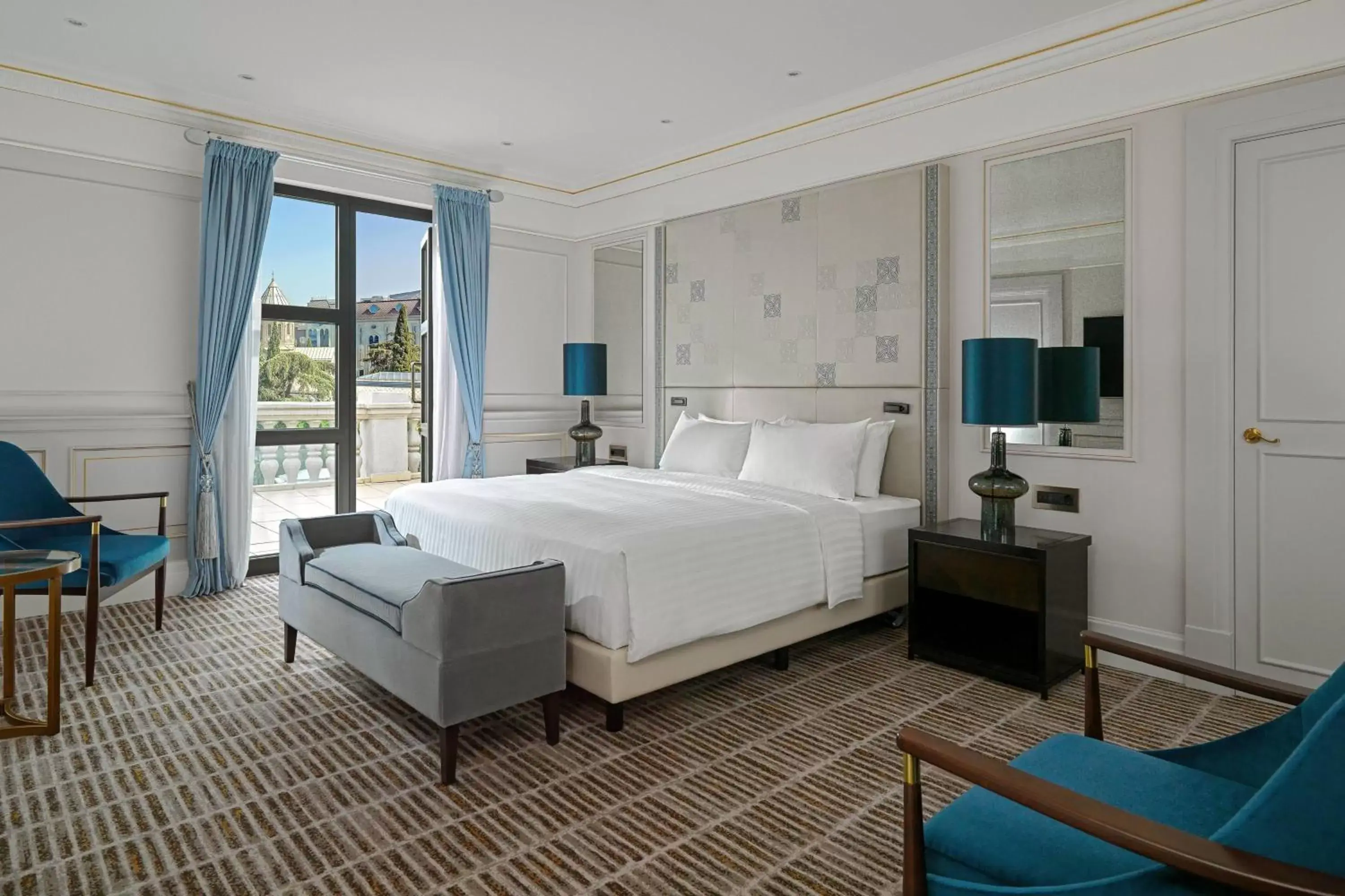 Bedroom in Tbilisi Marriott Hotel