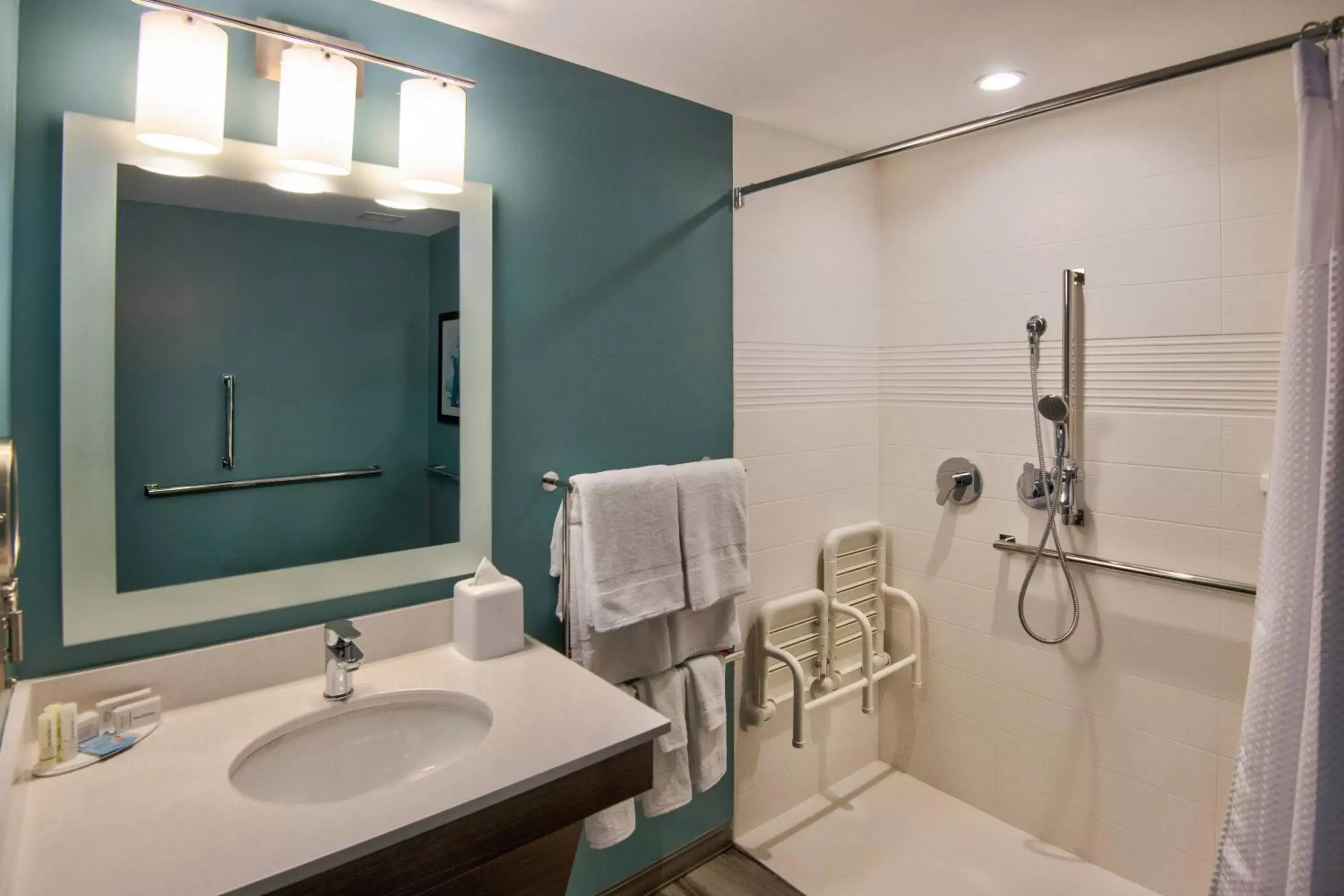 Bathroom in TownePlace Suites by Marriott Miami Airport
