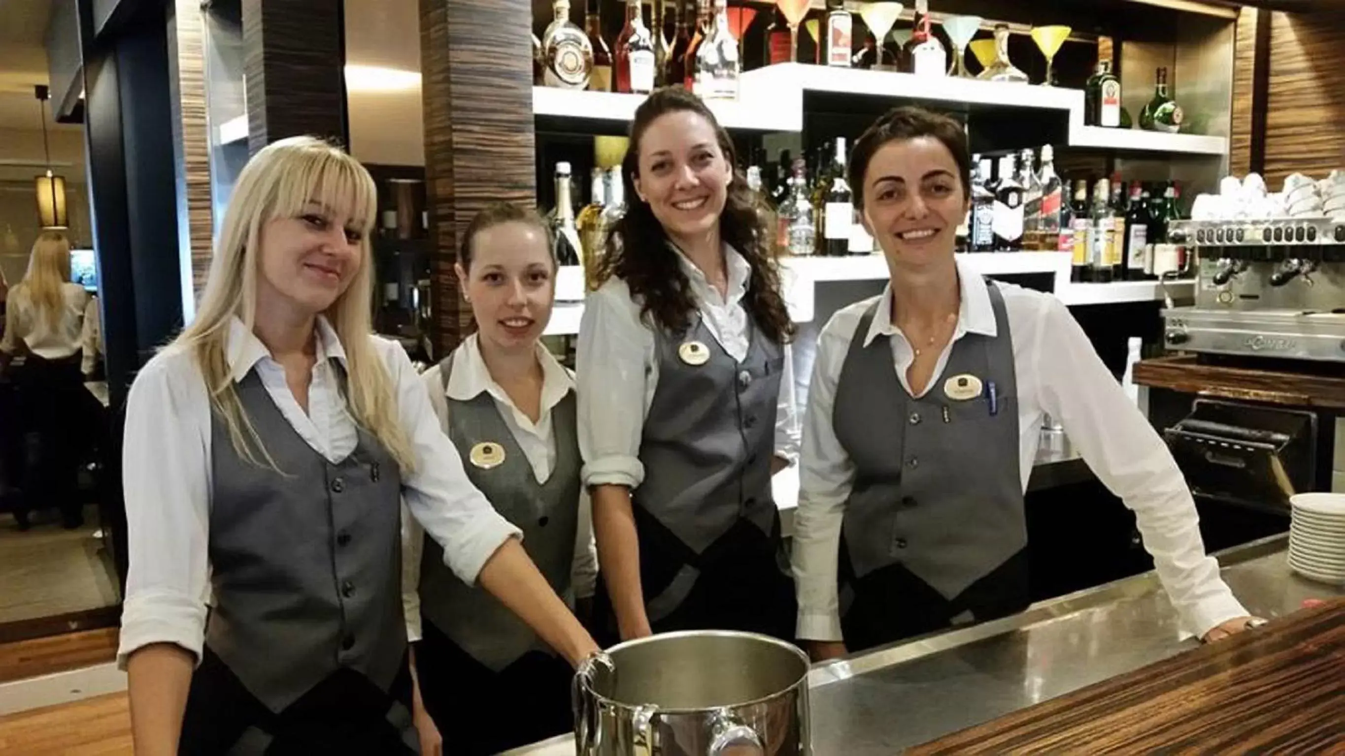 Staff in Best Western Hotel Tre Torri