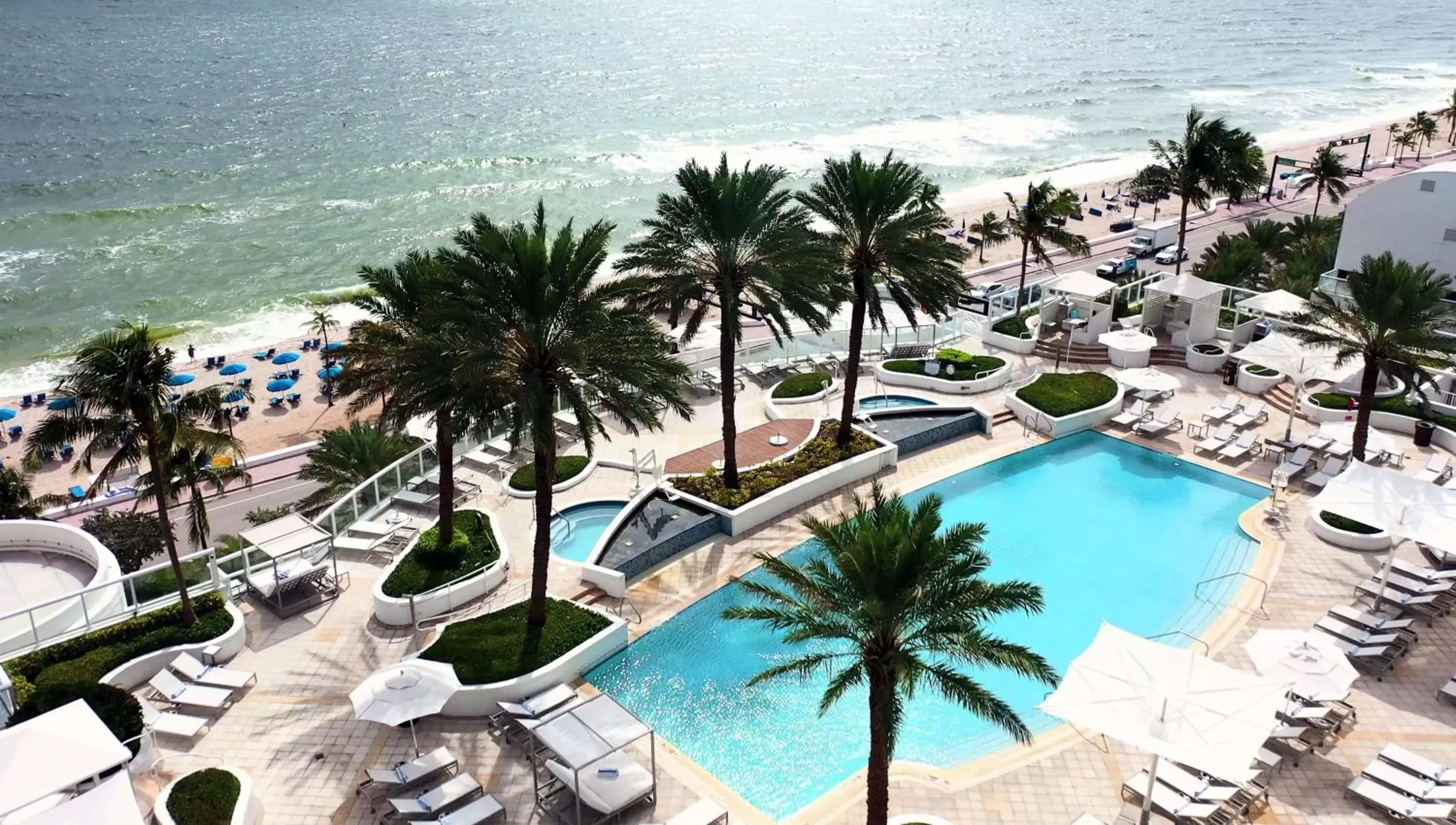 Pool View in Hilton Fort Lauderdale Beach Resort