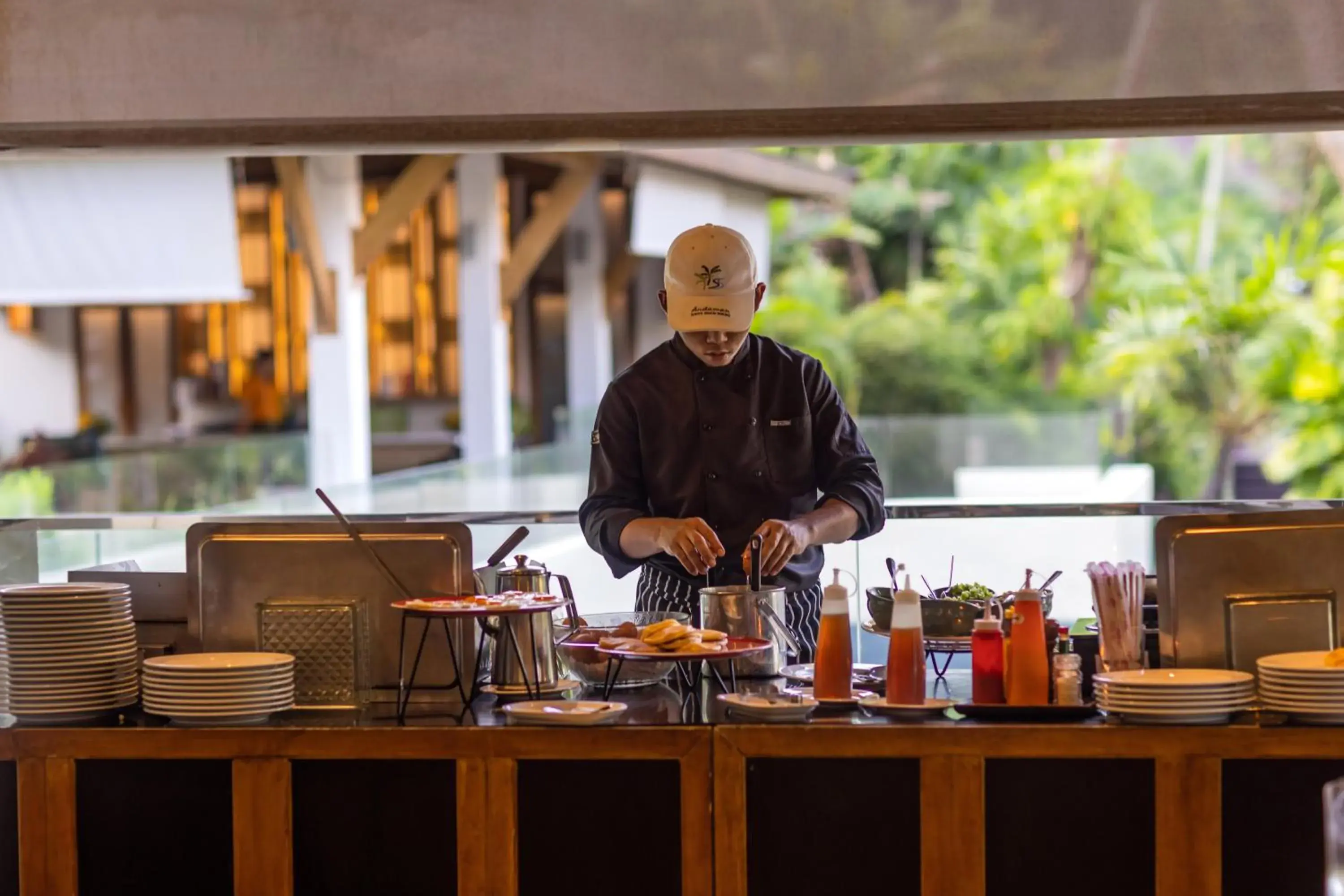 Breakfast in Andaman White Beach Resort - SHA Plus Breakfast in Andaman White Beach Resort - SHA Plus