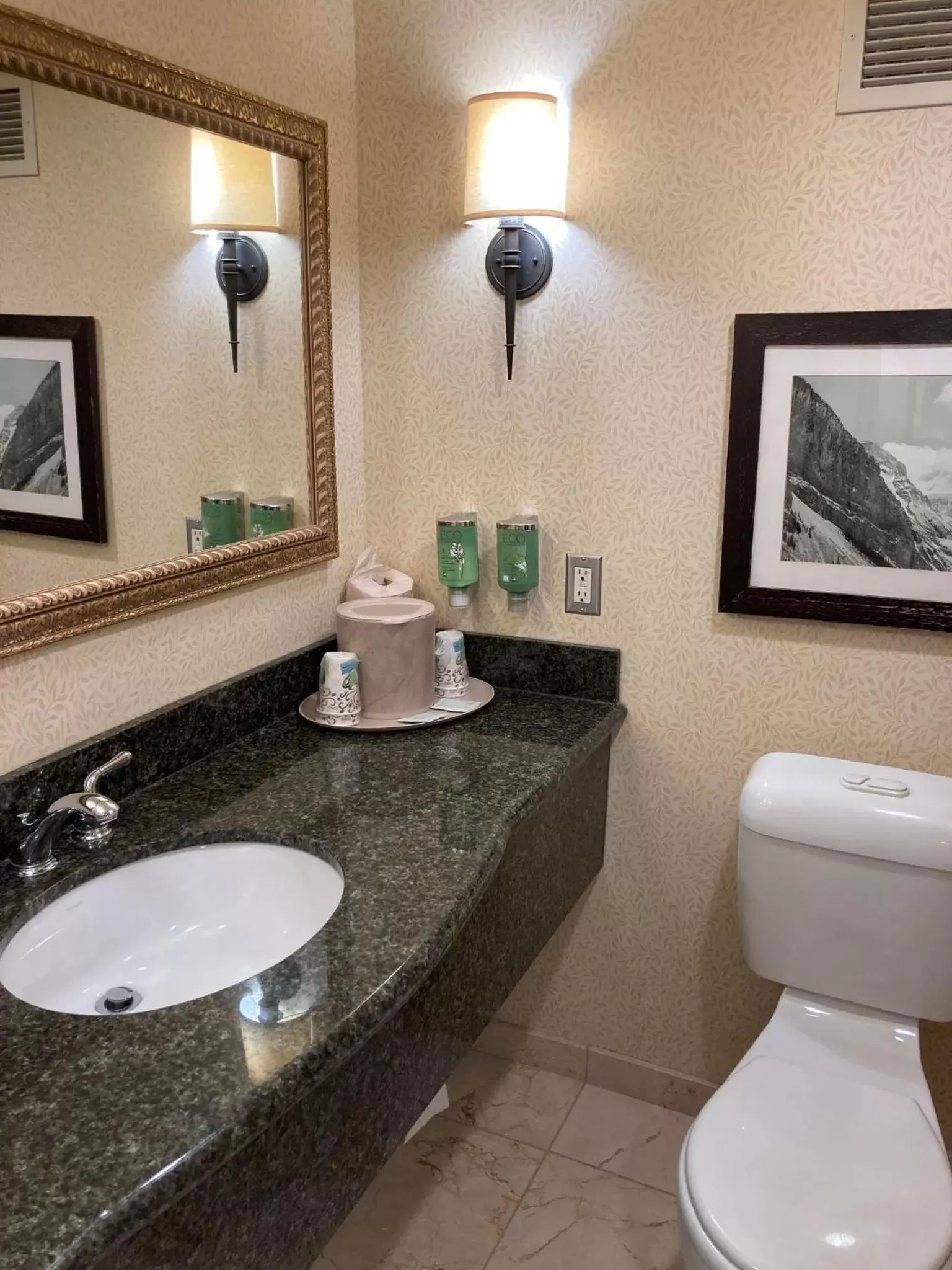 Bathroom in Lake Louise Inn