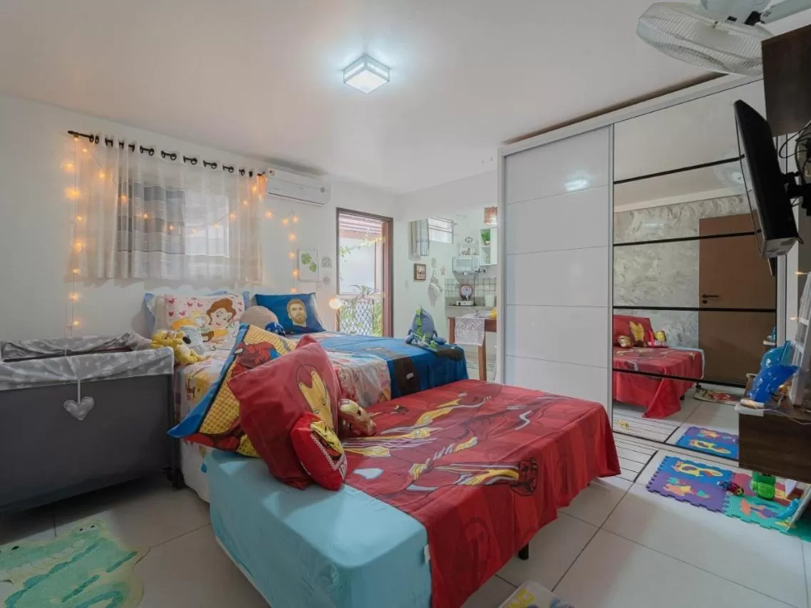 Photo of the whole room in Pousada Recanto da Família