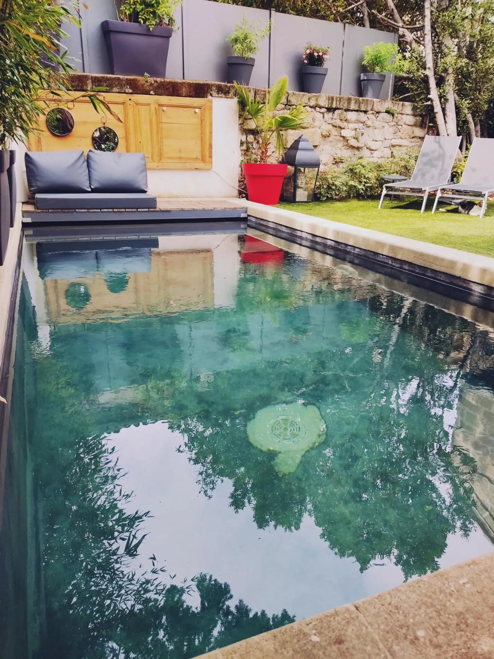 Garden, Swimming Pool in La Maison Grivolas