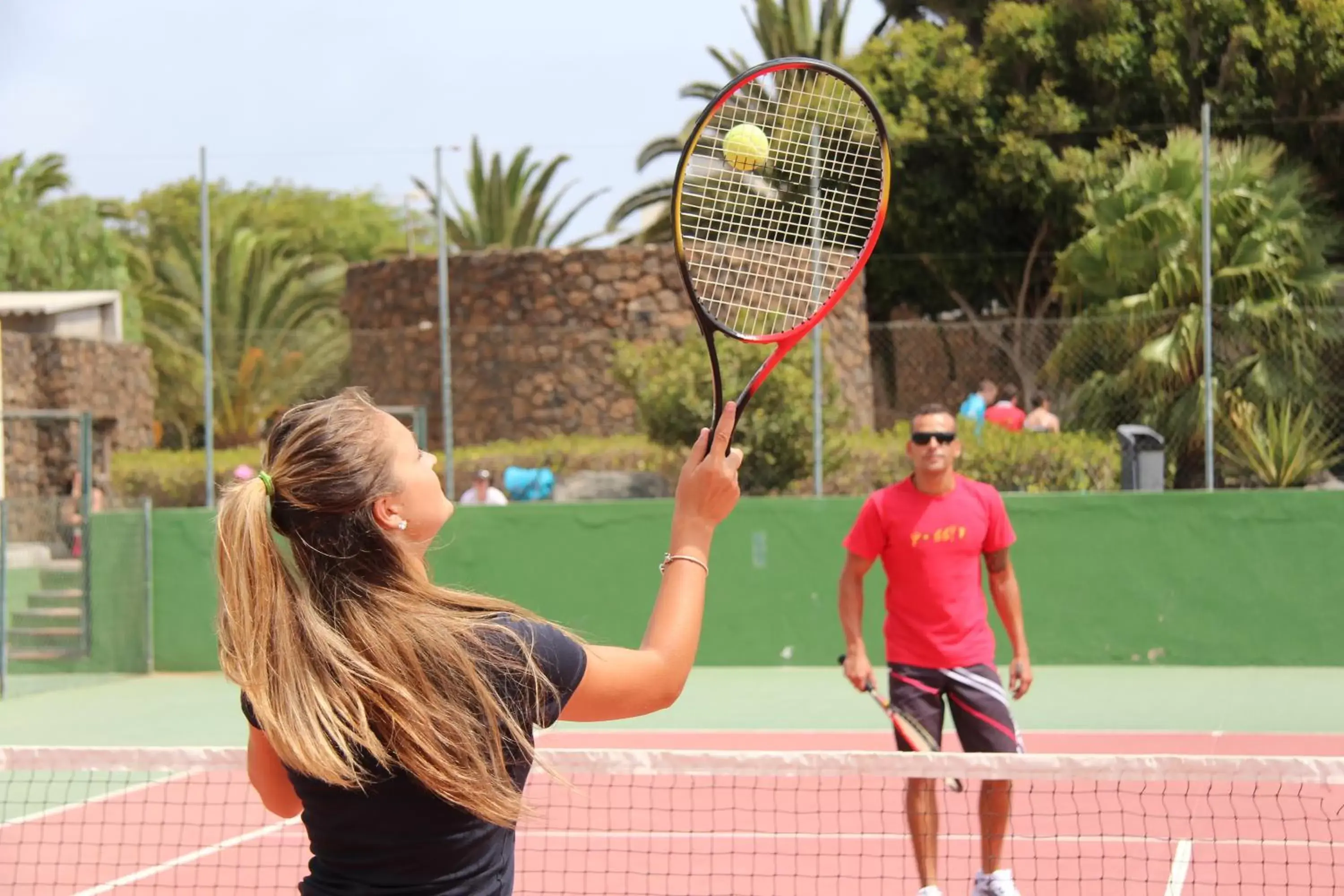Tennis court in Los Zocos Impressive Lanzarote