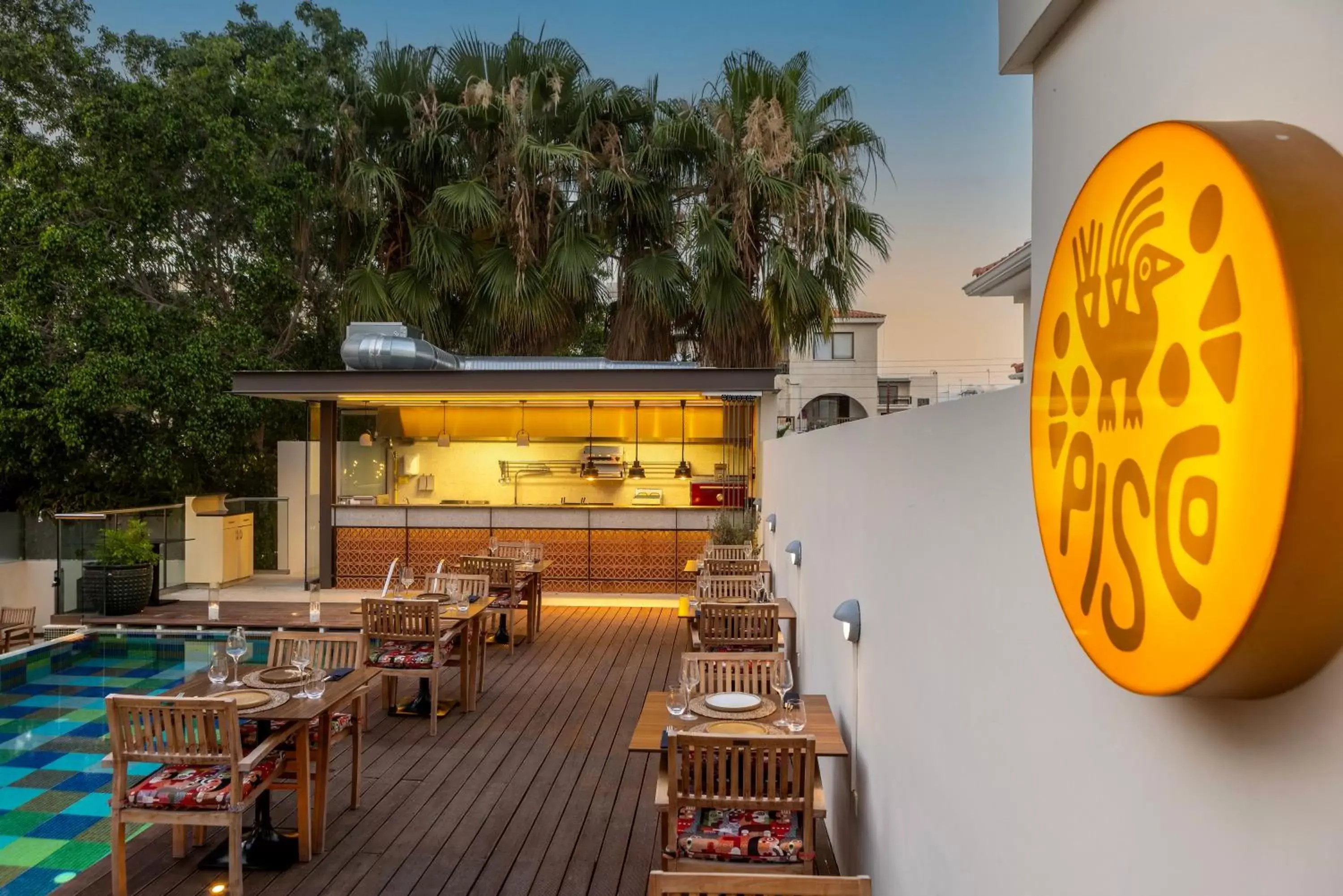 Restaurant/places to eat in The King Jason Paphos - Designed for Adults by Louis Hotels
