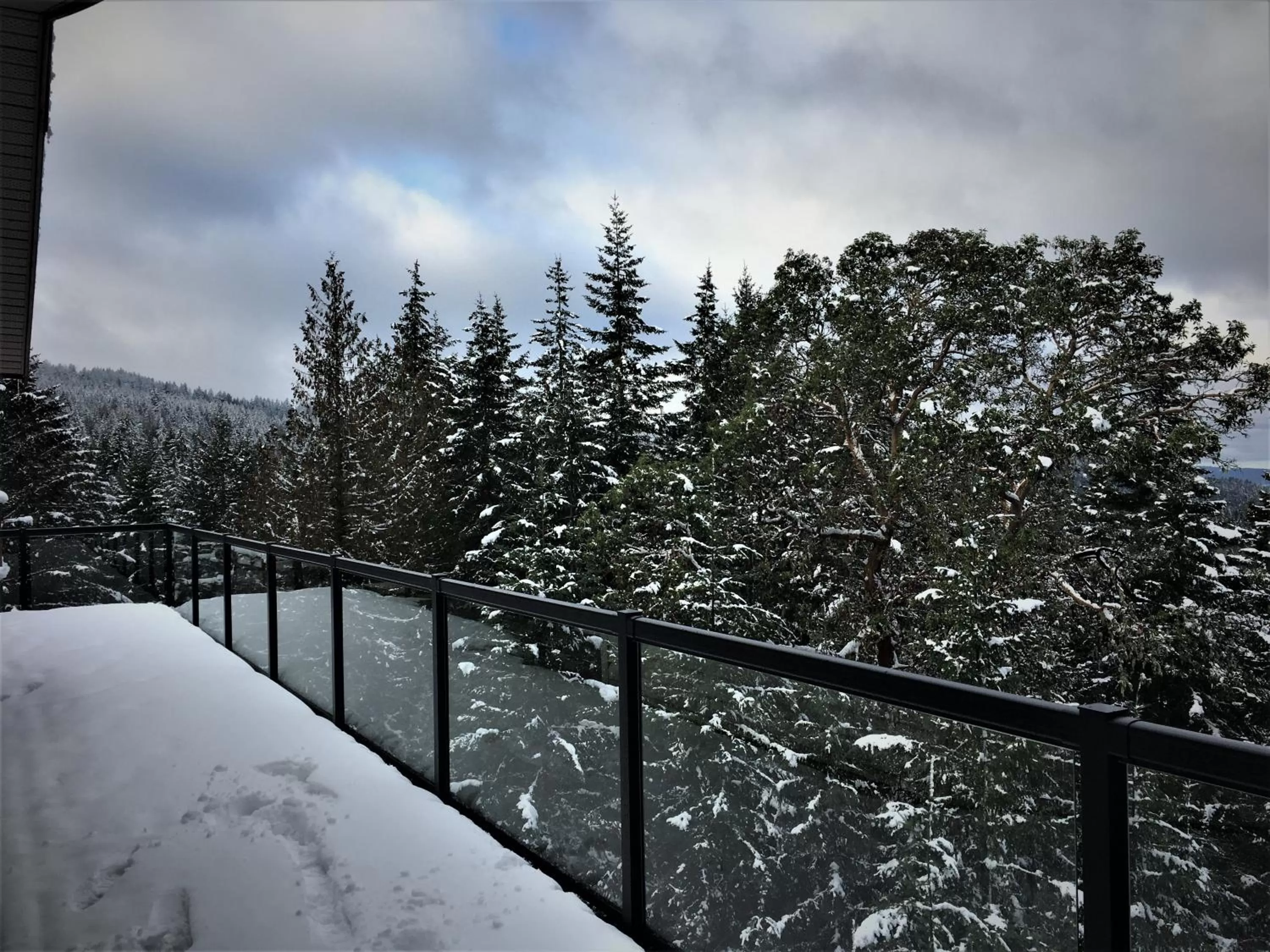 Balcony/Terrace, Winter in Armand Heights
