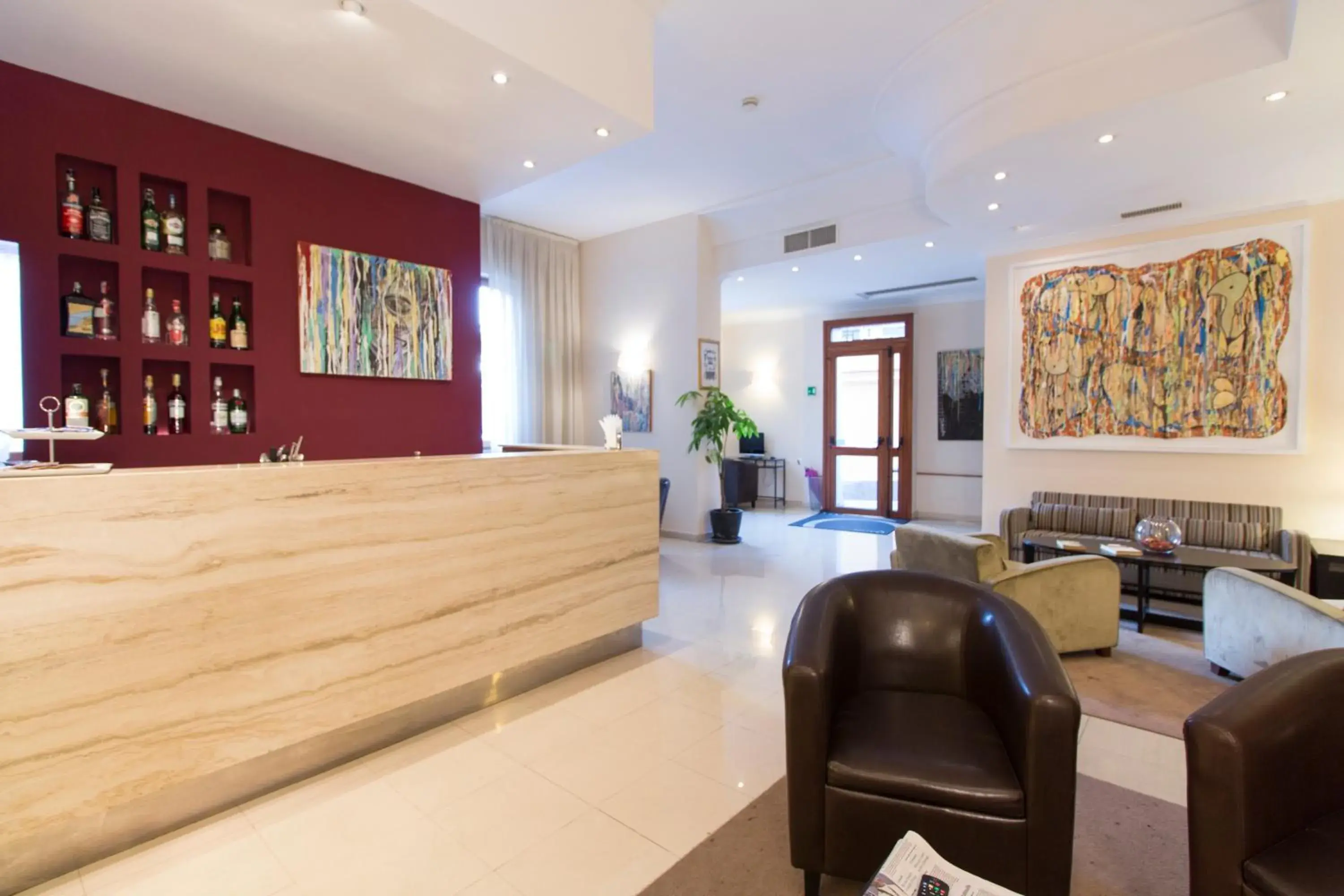 Lounge or bar, Lobby/Reception in Hotel Nuvò