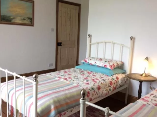 Bed in Treganoon House, Lanlivery