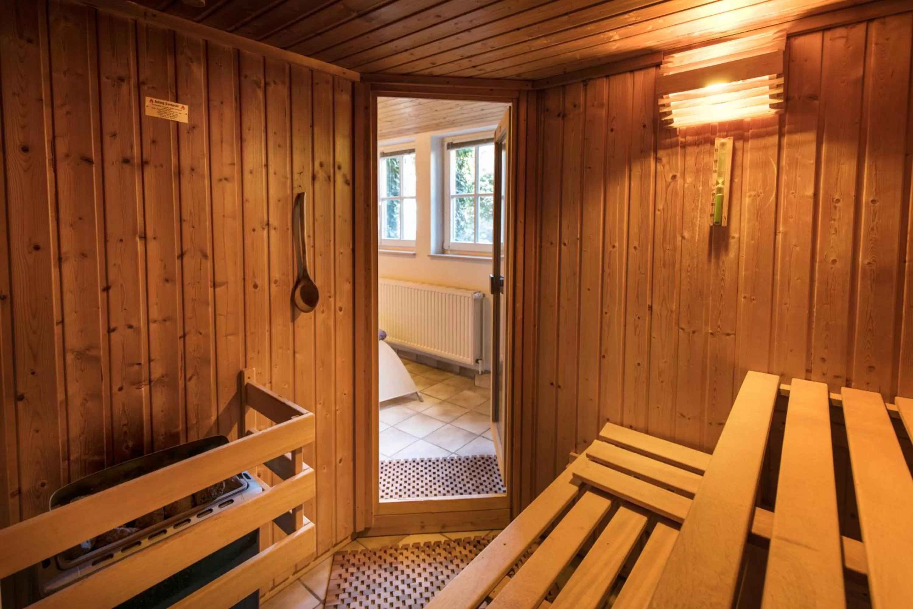 Sauna in Hotel kleine Auszeit - Adults Only