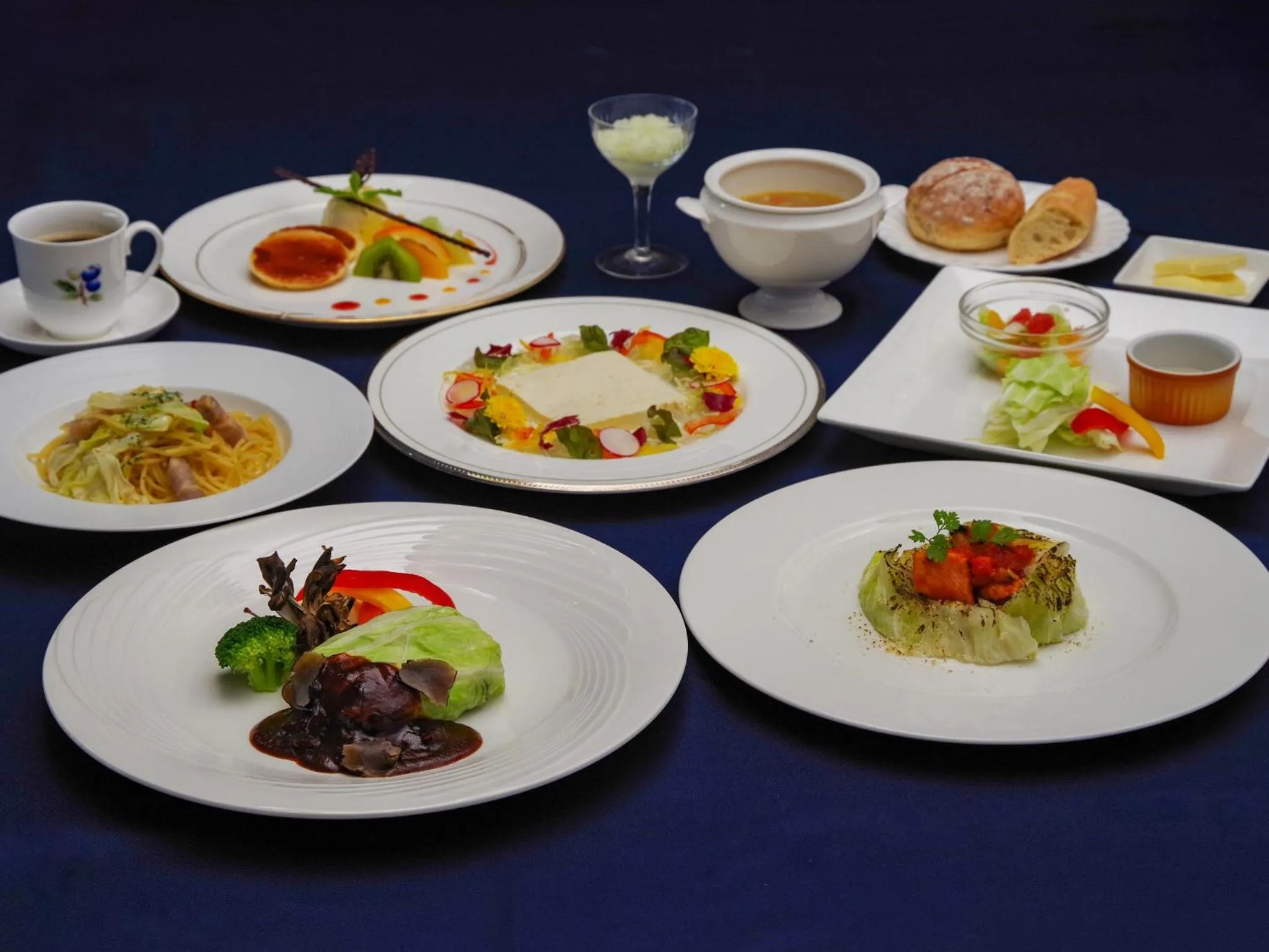 Dinner in Tsumagoi Prince Hotel