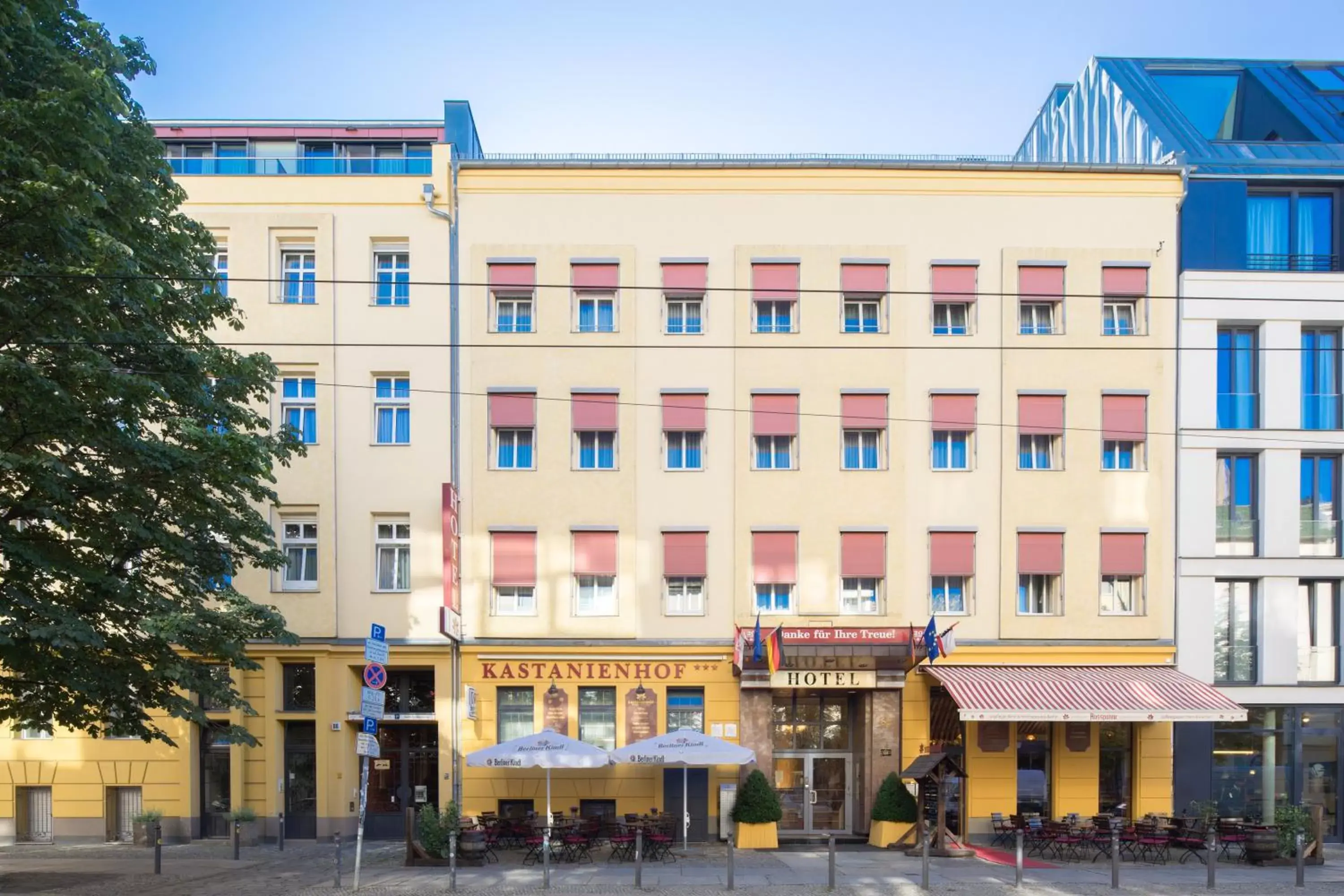 Facade/entrance in Hotel Kastanienhof